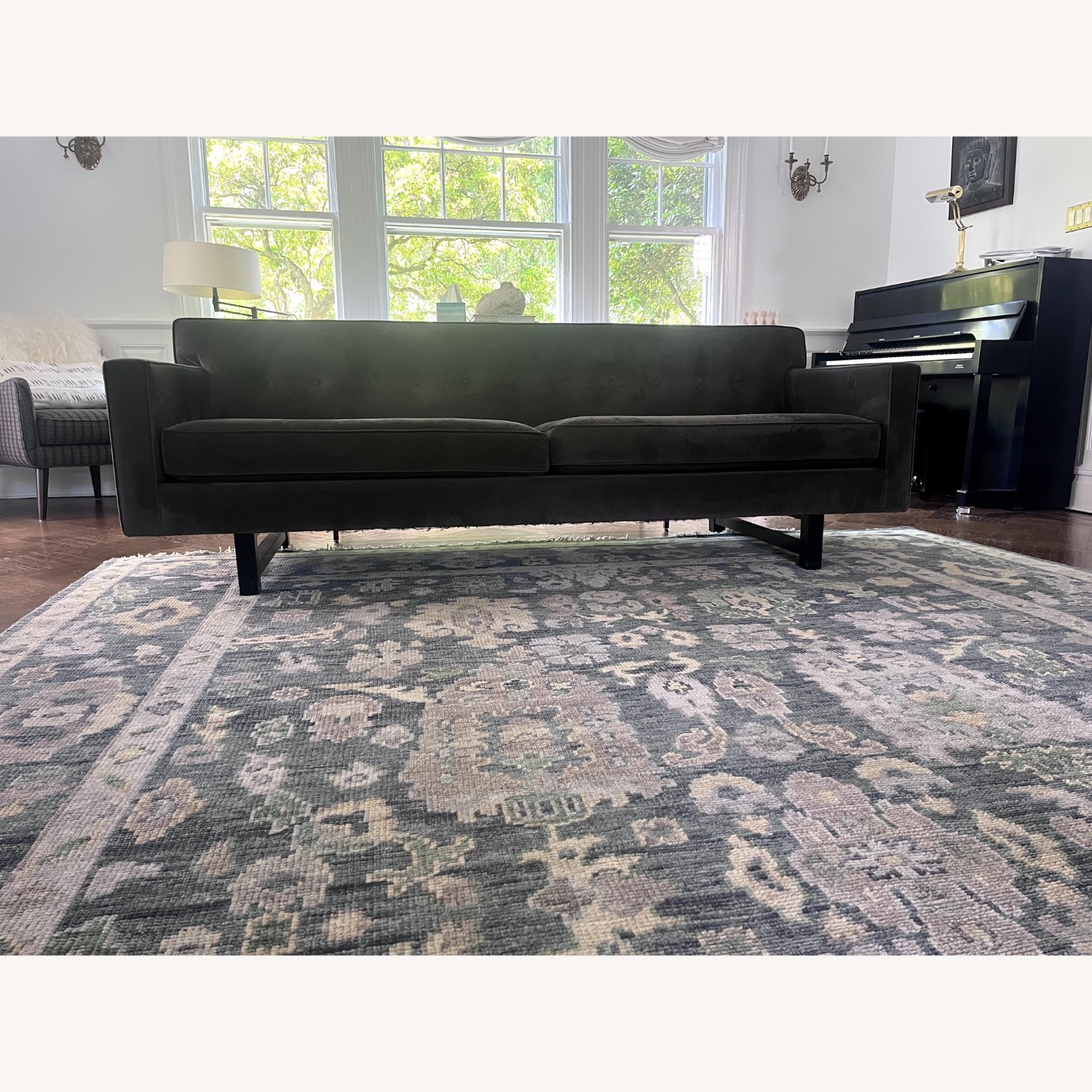 Room & Board Dark Gray Fabric 3+ Seater Sofa - image-3