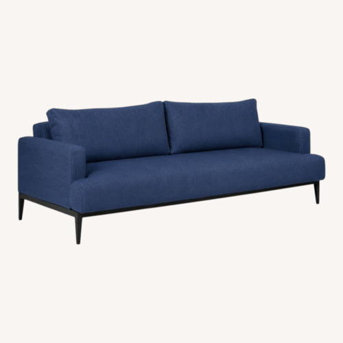 Used Article Solna 86" Blue Sleeper Sofa for sale on AptDeco