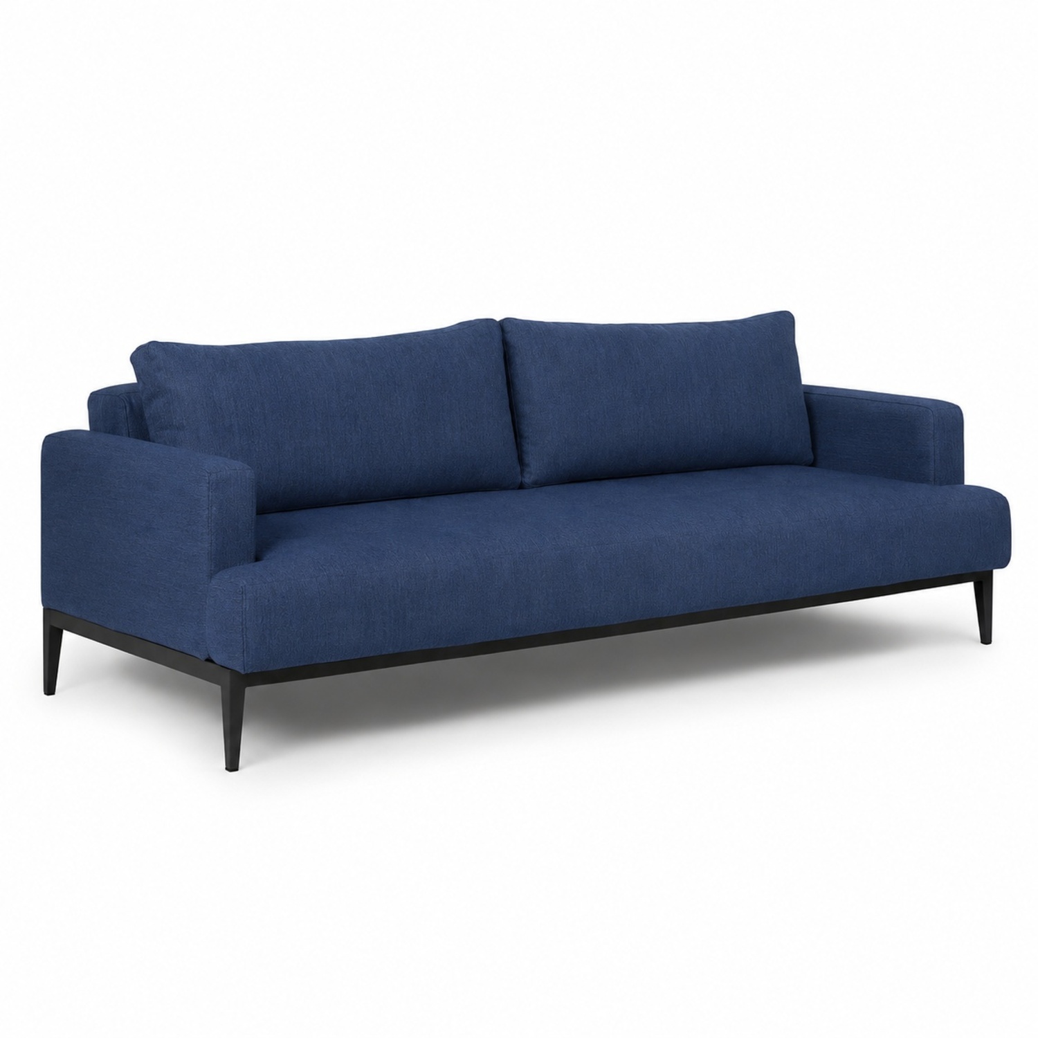 Article Solna 86" Blue Sleeper Sofa - image-5