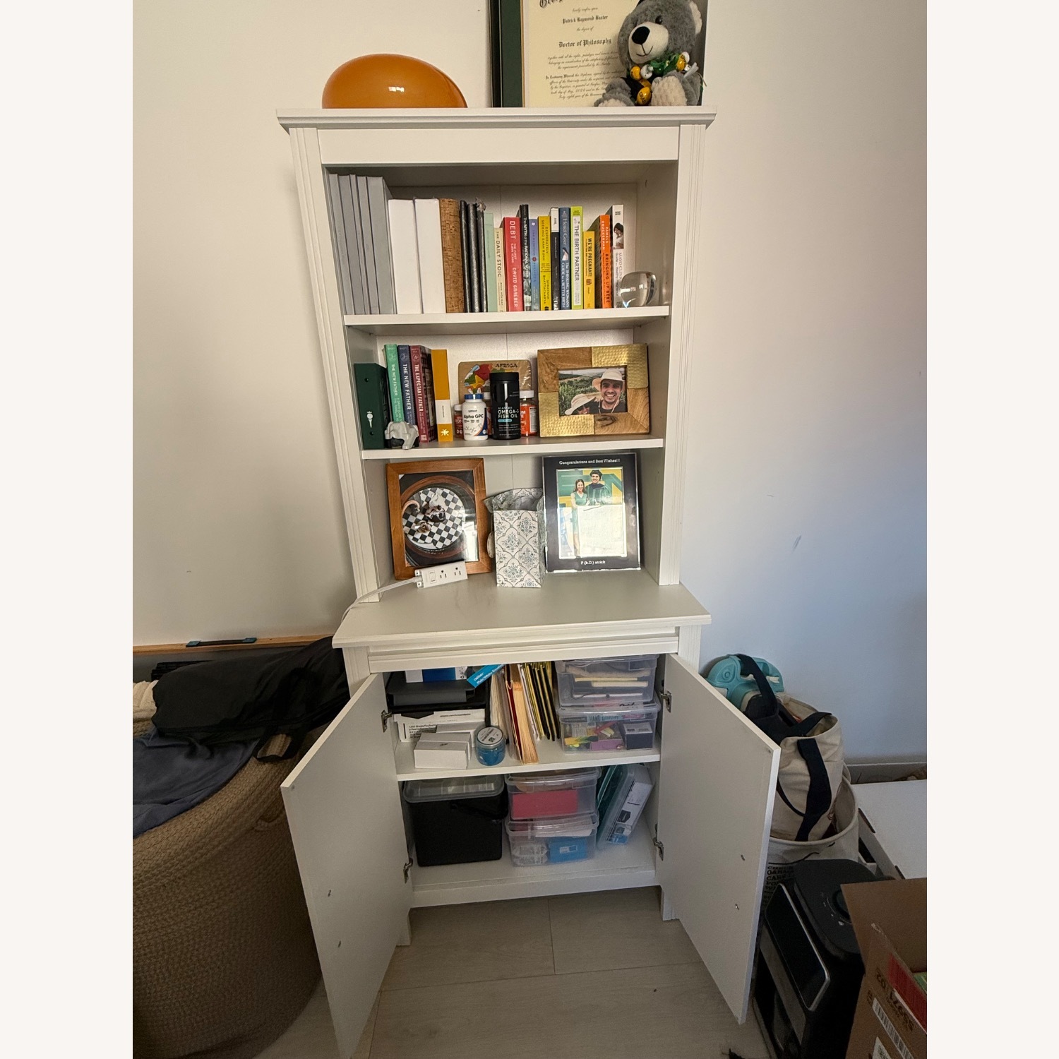 IKEA Brusali High Cabinet With Doors - image-2