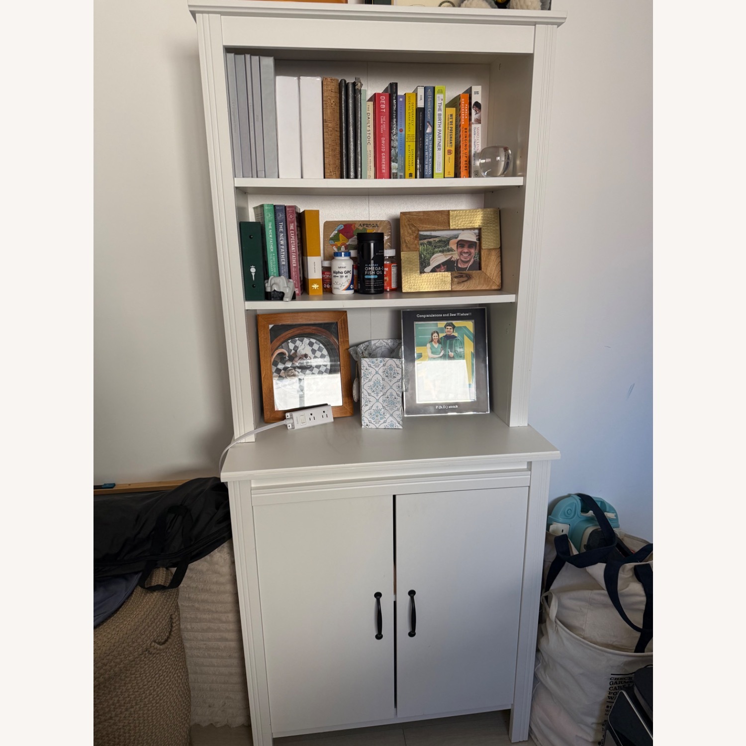 IKEA Brusali High Cabinet With Doors - image-1