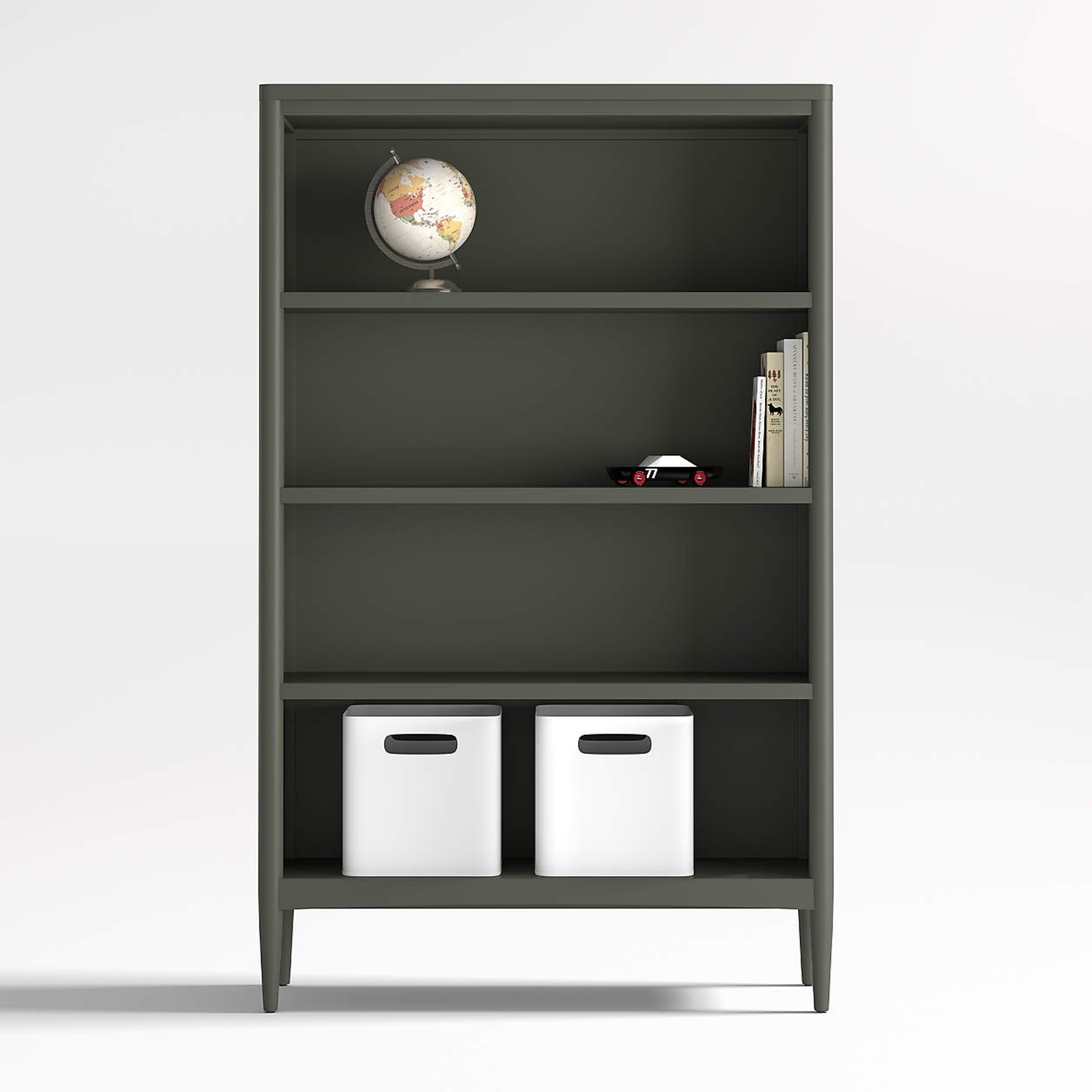 Crate & Kids Grey Bookcase - image-6