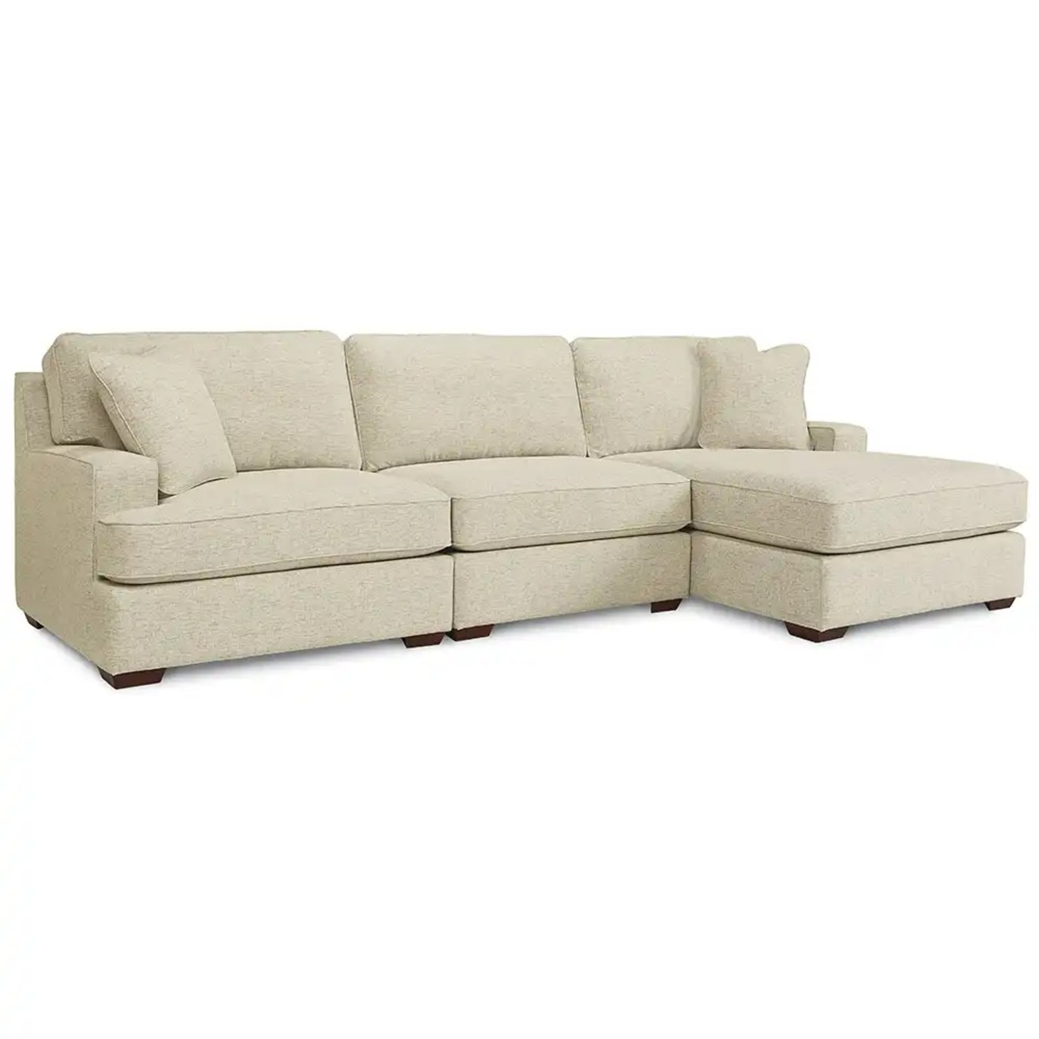 La-Z-Boy Paxton Sectional + Ottoman, Natural - image-7