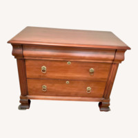 Ethan Allen Dark Brown Wood Dresser