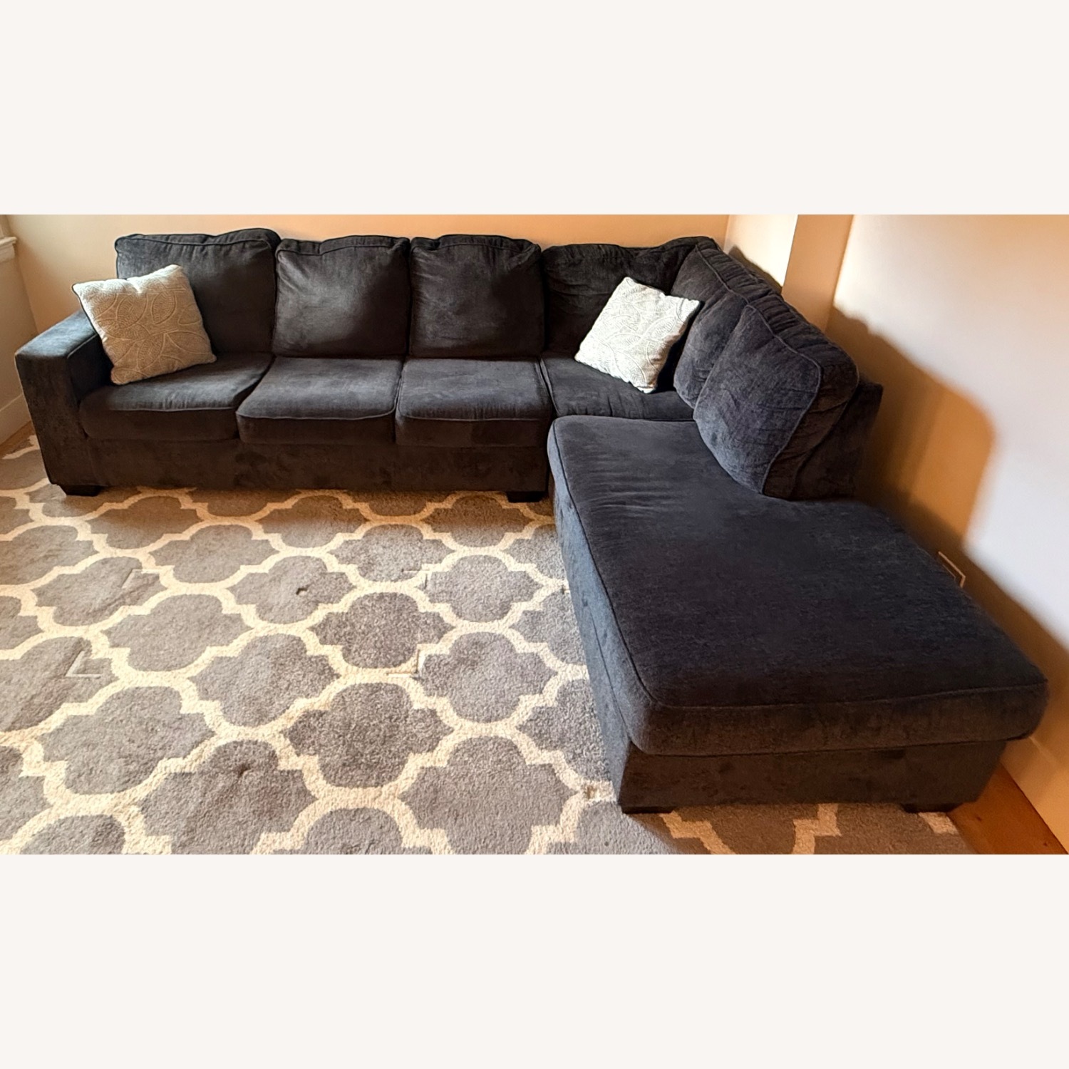Ashley Furniture Altari Dark Gray Sleeper Sofa - image-1