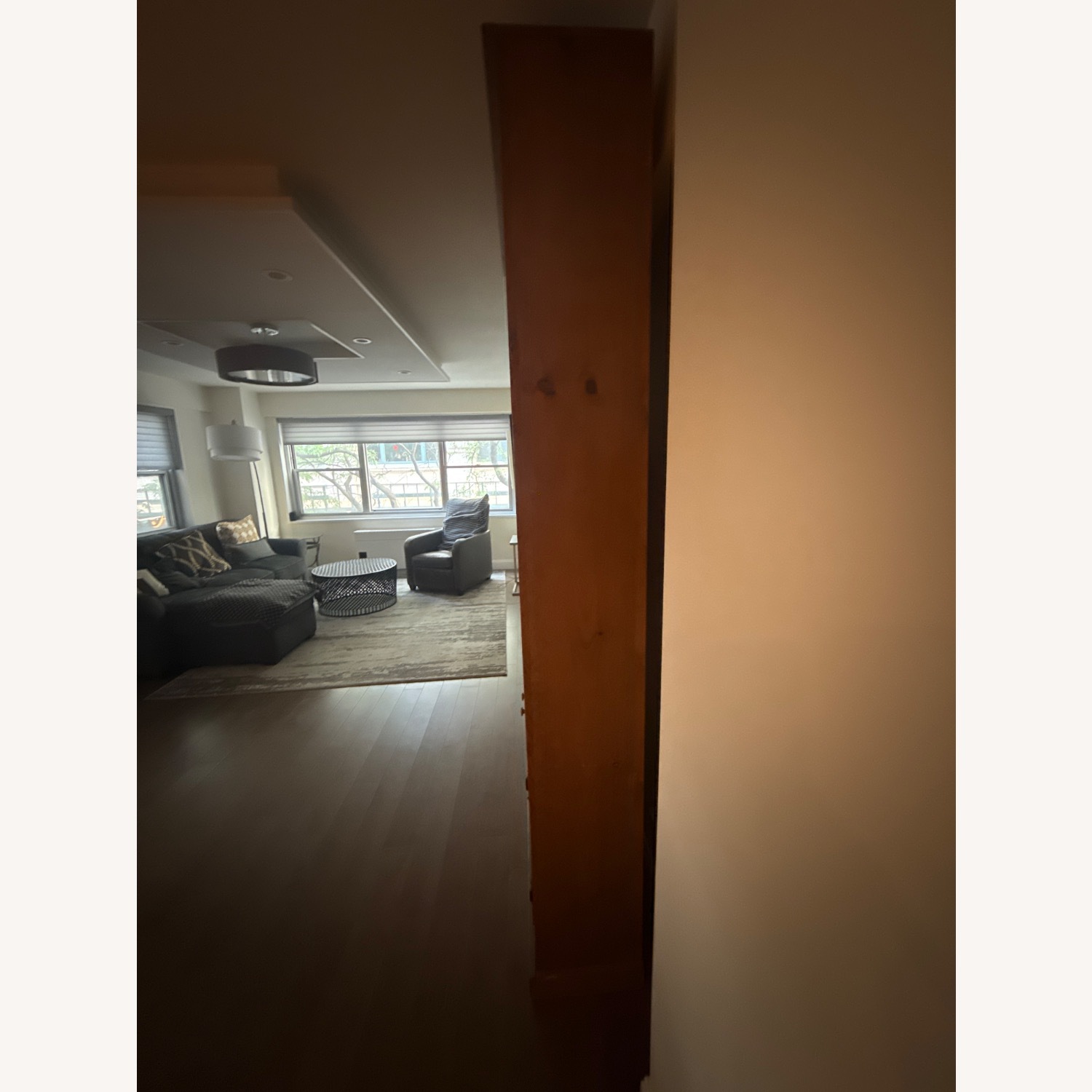 Jensen-Lewis Light Brown Wood Bookcase - image-2