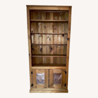 Jensen-Lewis Light Brown Wood Bookcase
