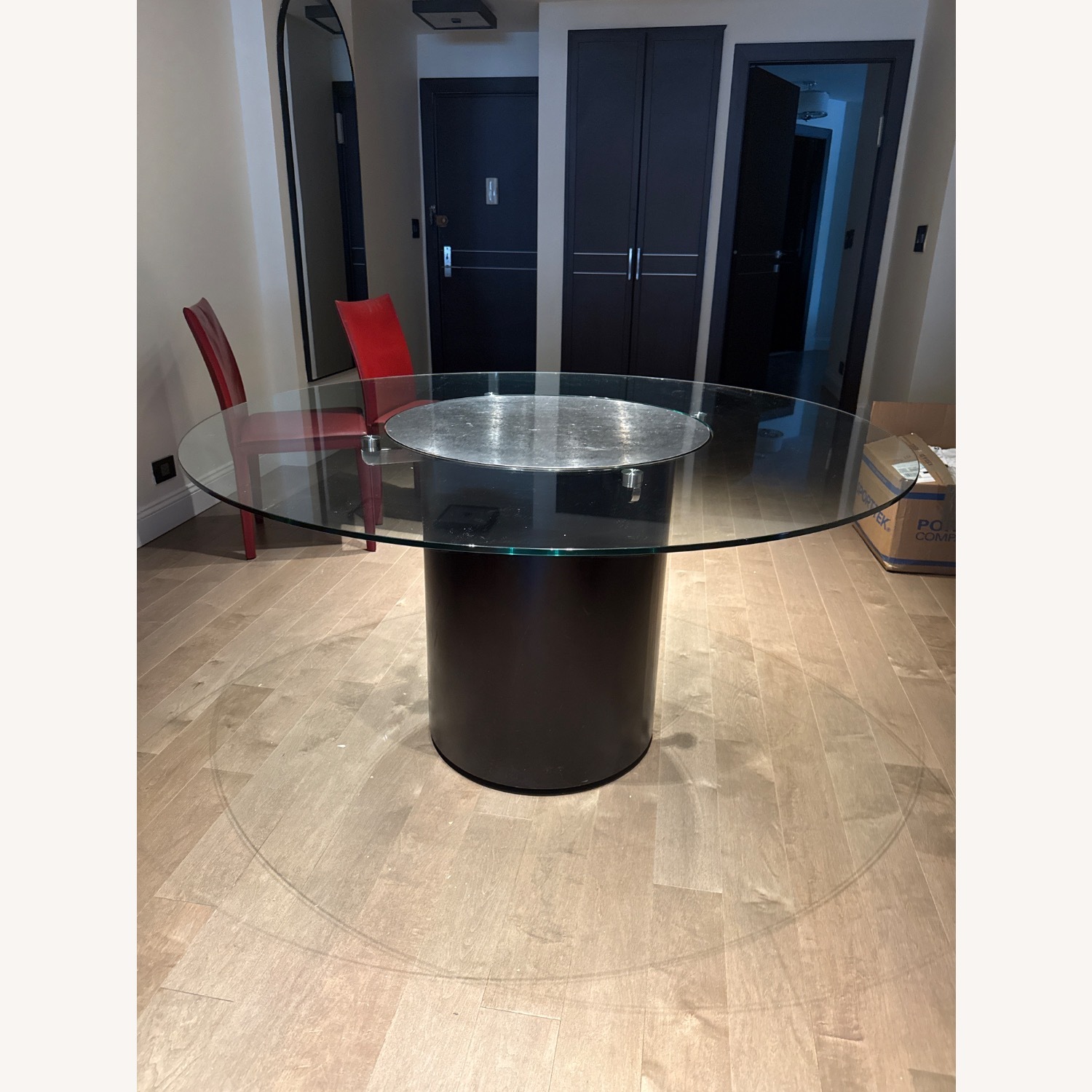 BoConcept Silver Glass Dining Table - image-2