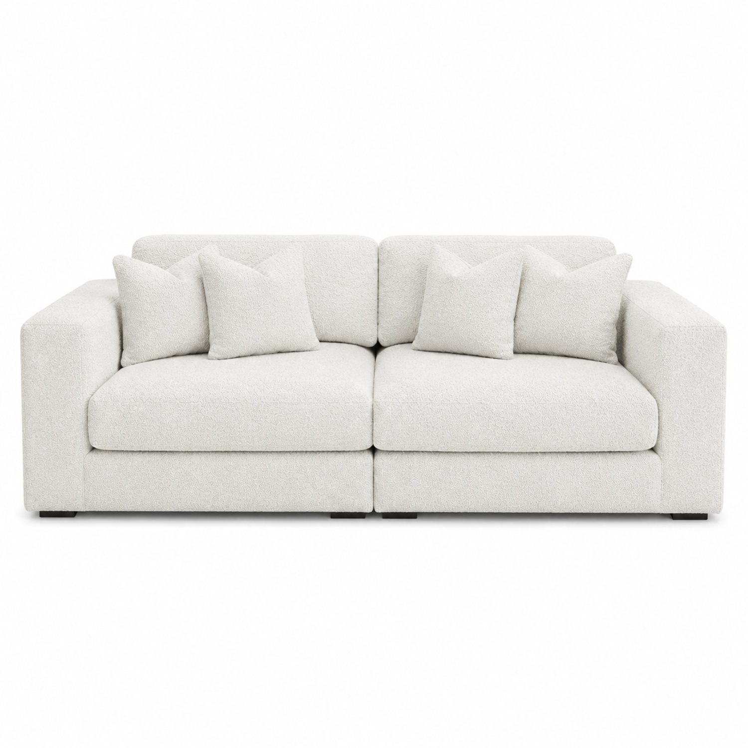 Rove Concepts White 2 Piece Sectional - image-5