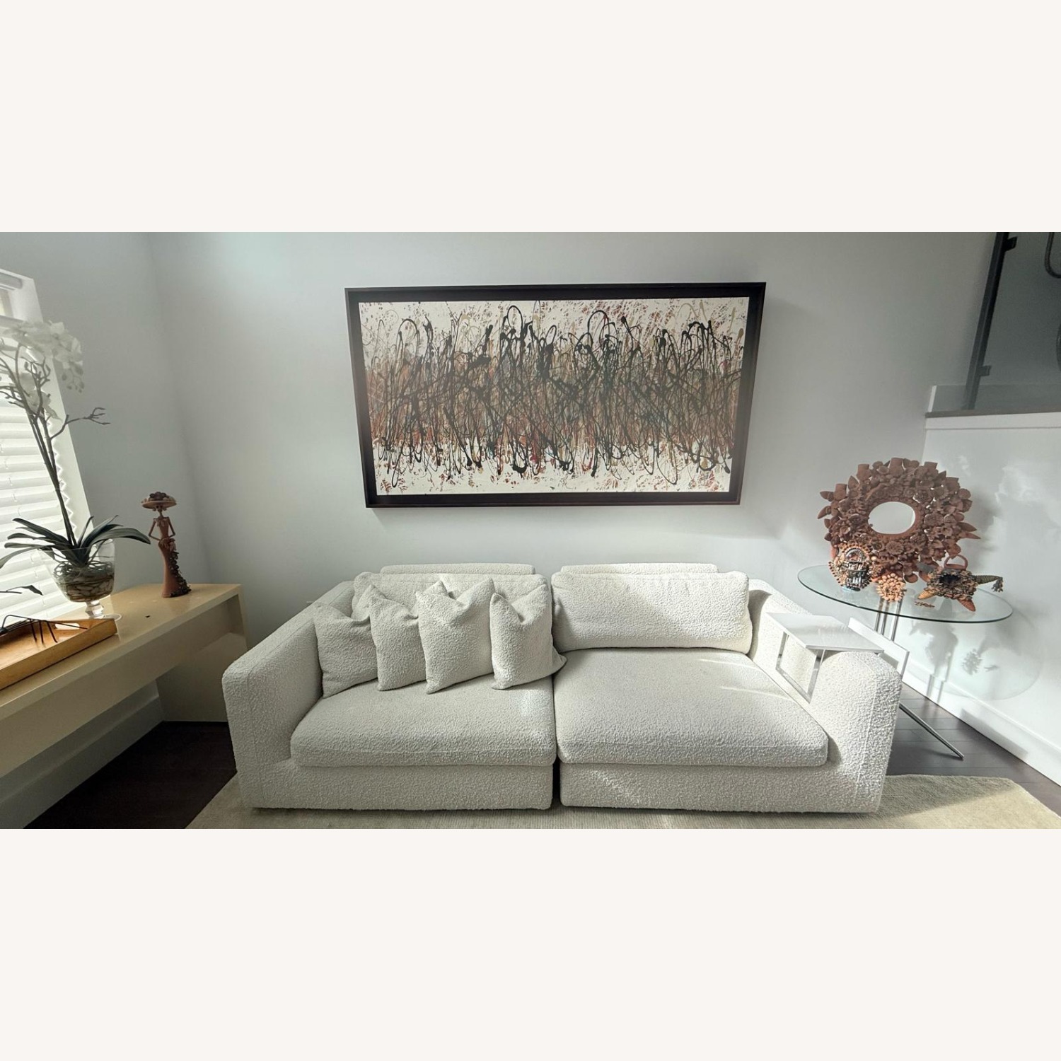 Rove Concepts White 2 Piece Sectional - image-1