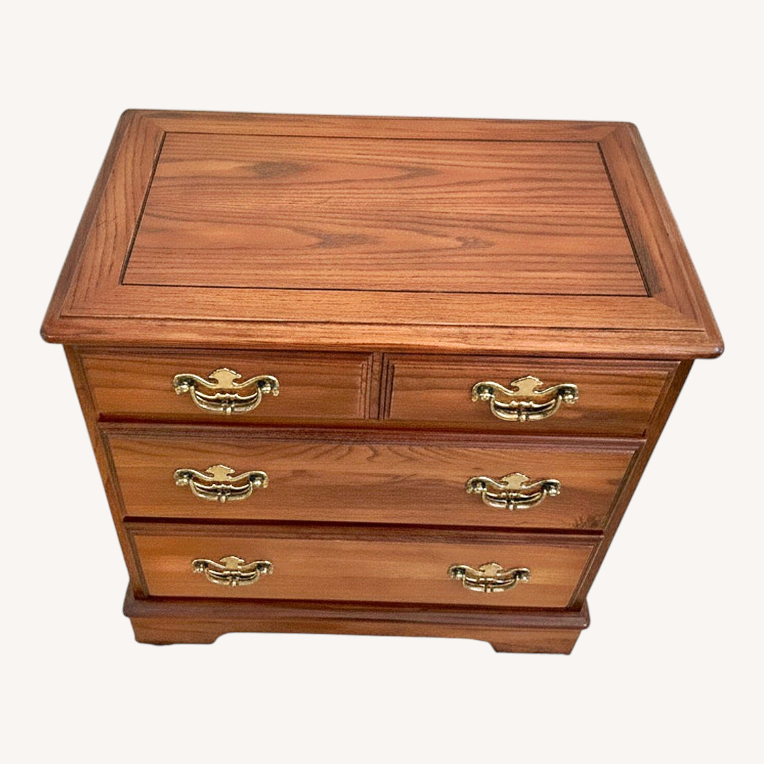 Hammary Dark Brown Wood Side Table - image-0