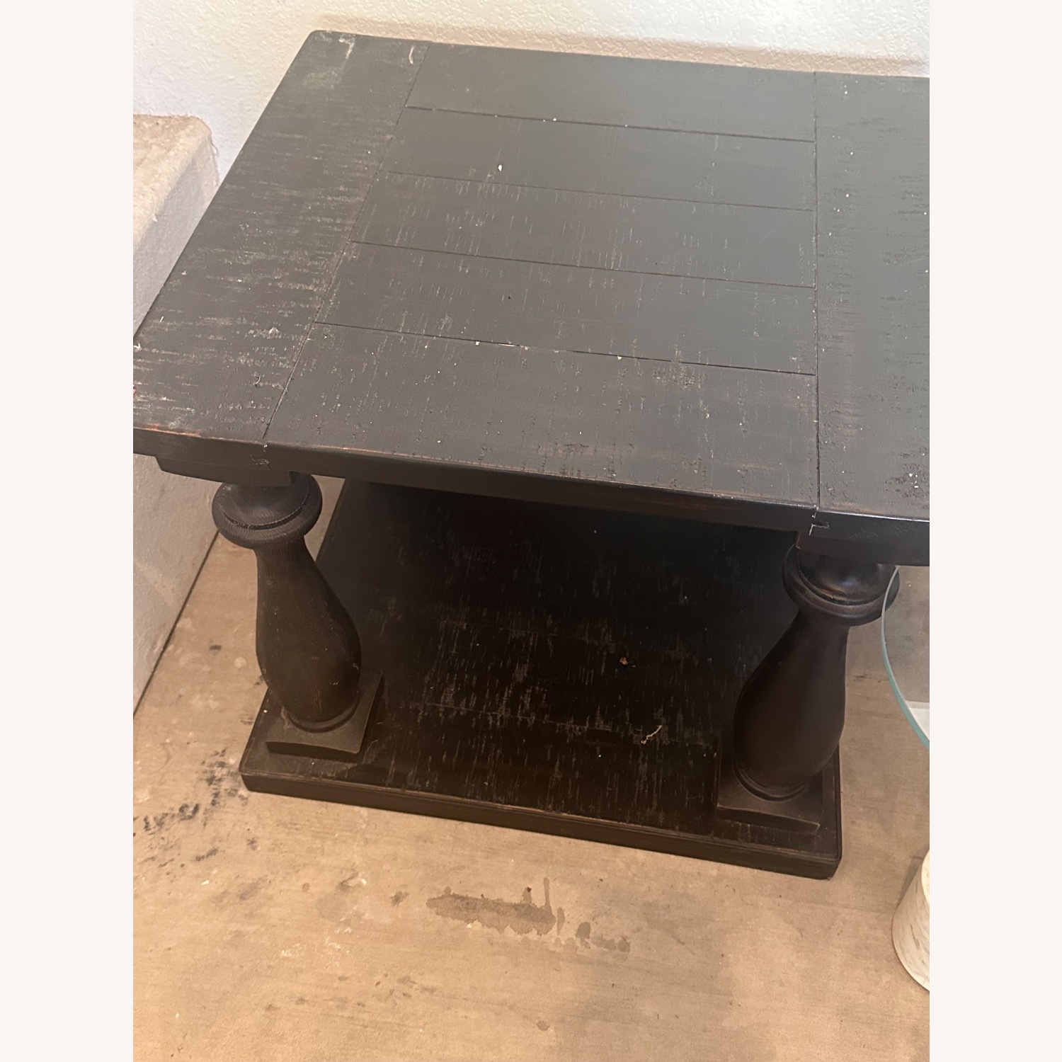 Black Wood Side Tables - image-2