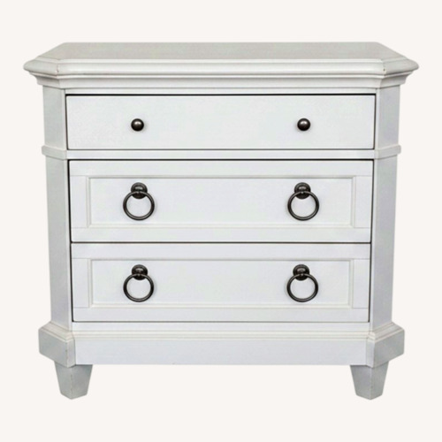 Used White Wood Dresser for sale on AptDeco