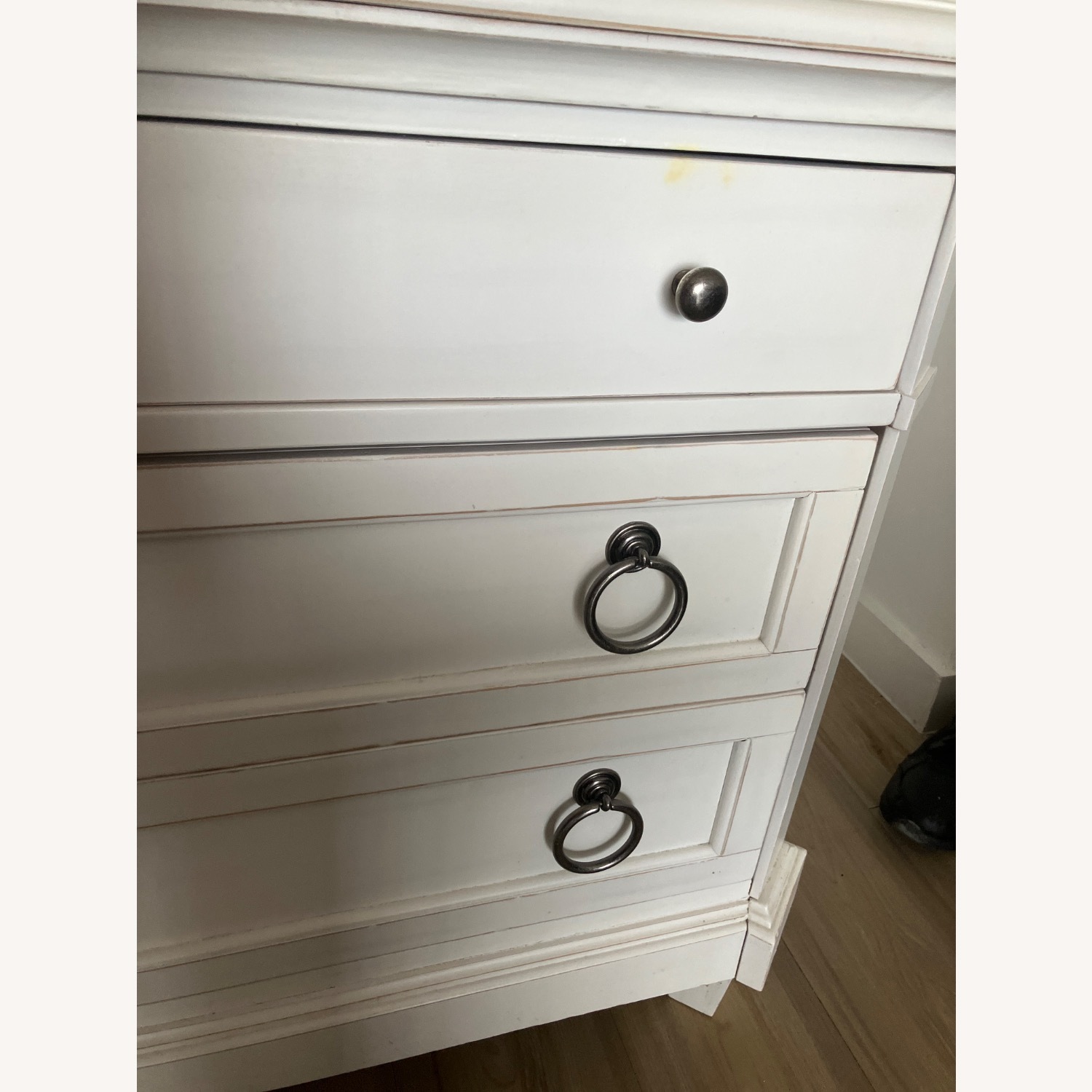 White Wood Dresser - image-4