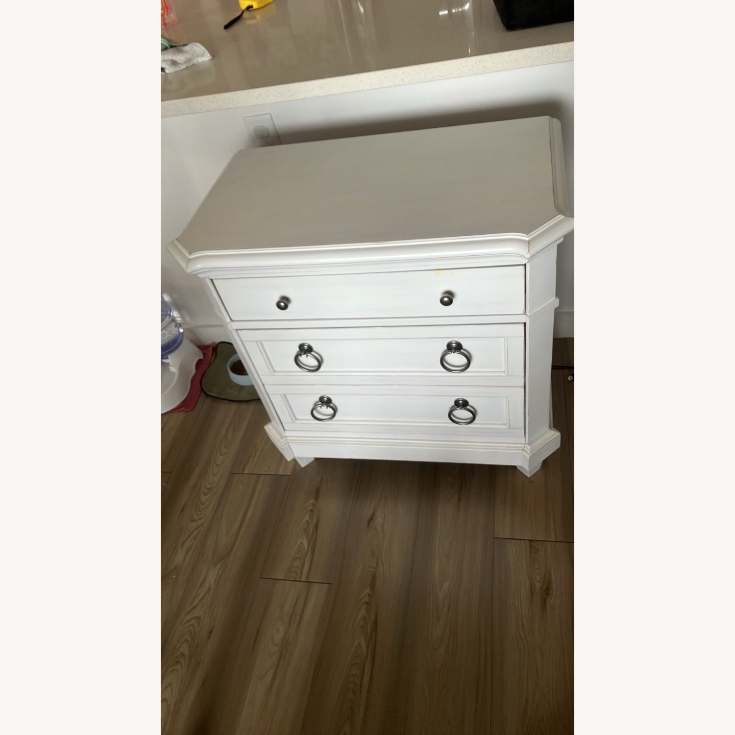 White Wood Dresser - image-1