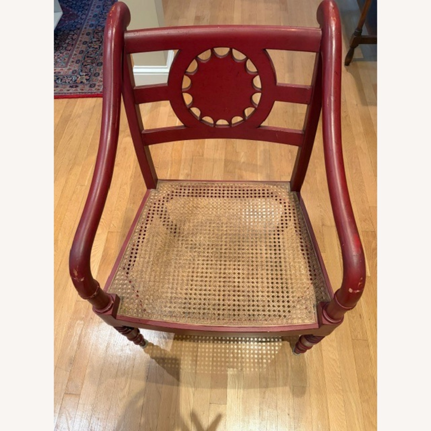 Baker Furniture Milling Road Red Accent Chairs - image-2