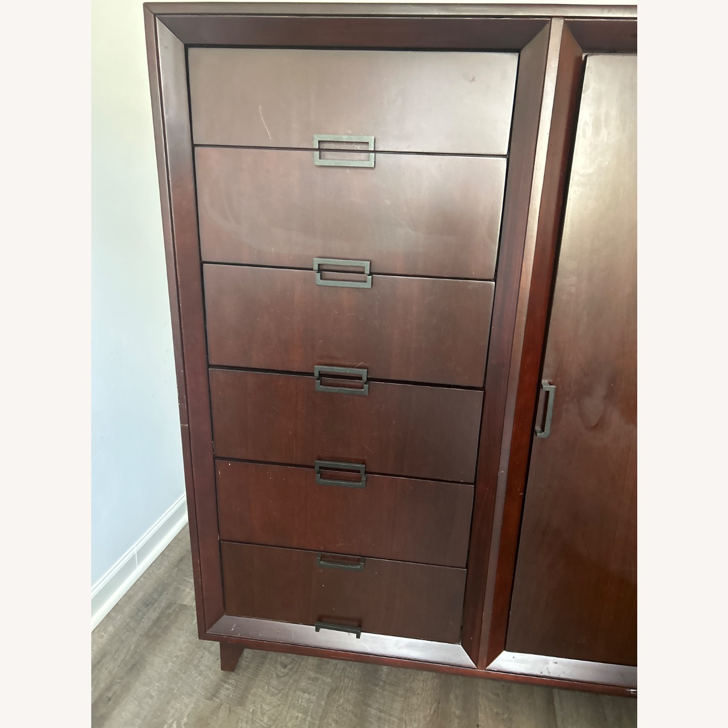 Raymour & Flanigan Dark Brown Dresser - image-4