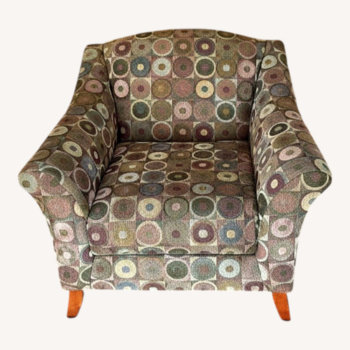 Used Green Fabric Armchair for sale on AptDeco