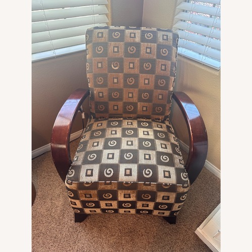 Used Dark Brown Armchair for sale on AptDeco