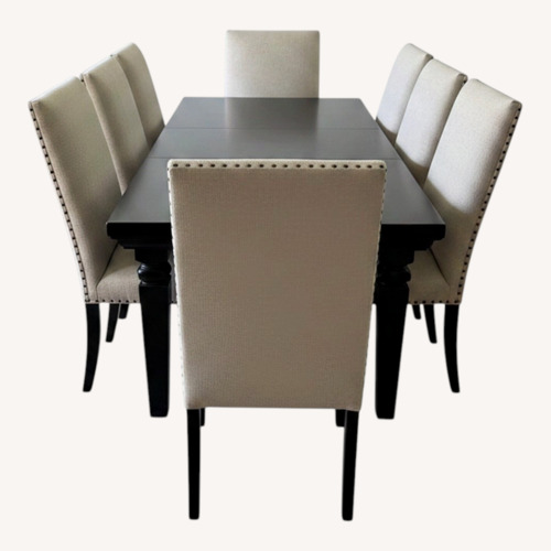Used Hooker Furniture Corporation Black Dining Set for sale on AptDeco