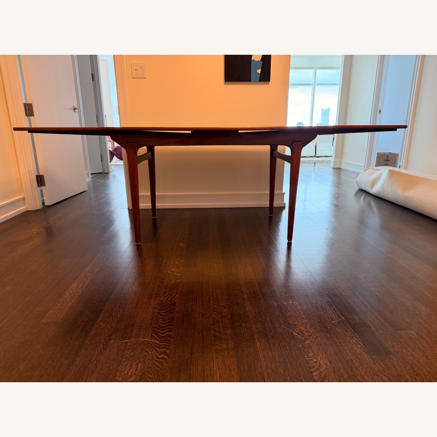 1960s Dining Table Teak Ærthøj Jensen + Mølholm Dining Table - image-1