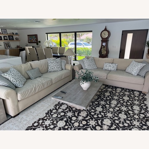Used Restoration Hardware Camelback Upholstered Sofa for sale on AptDeco