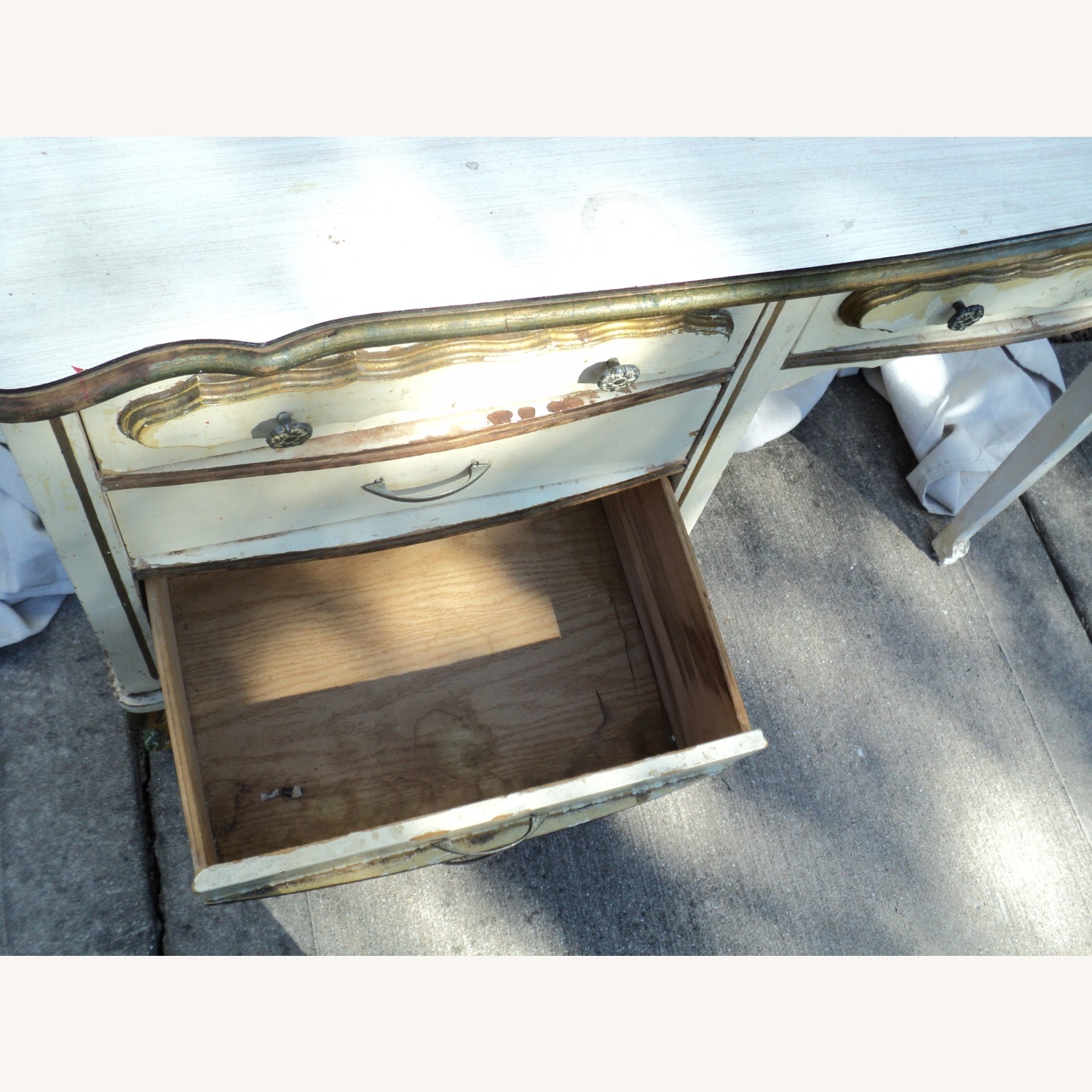 Vintage Baronet French Provincial Writing Desk - image-13