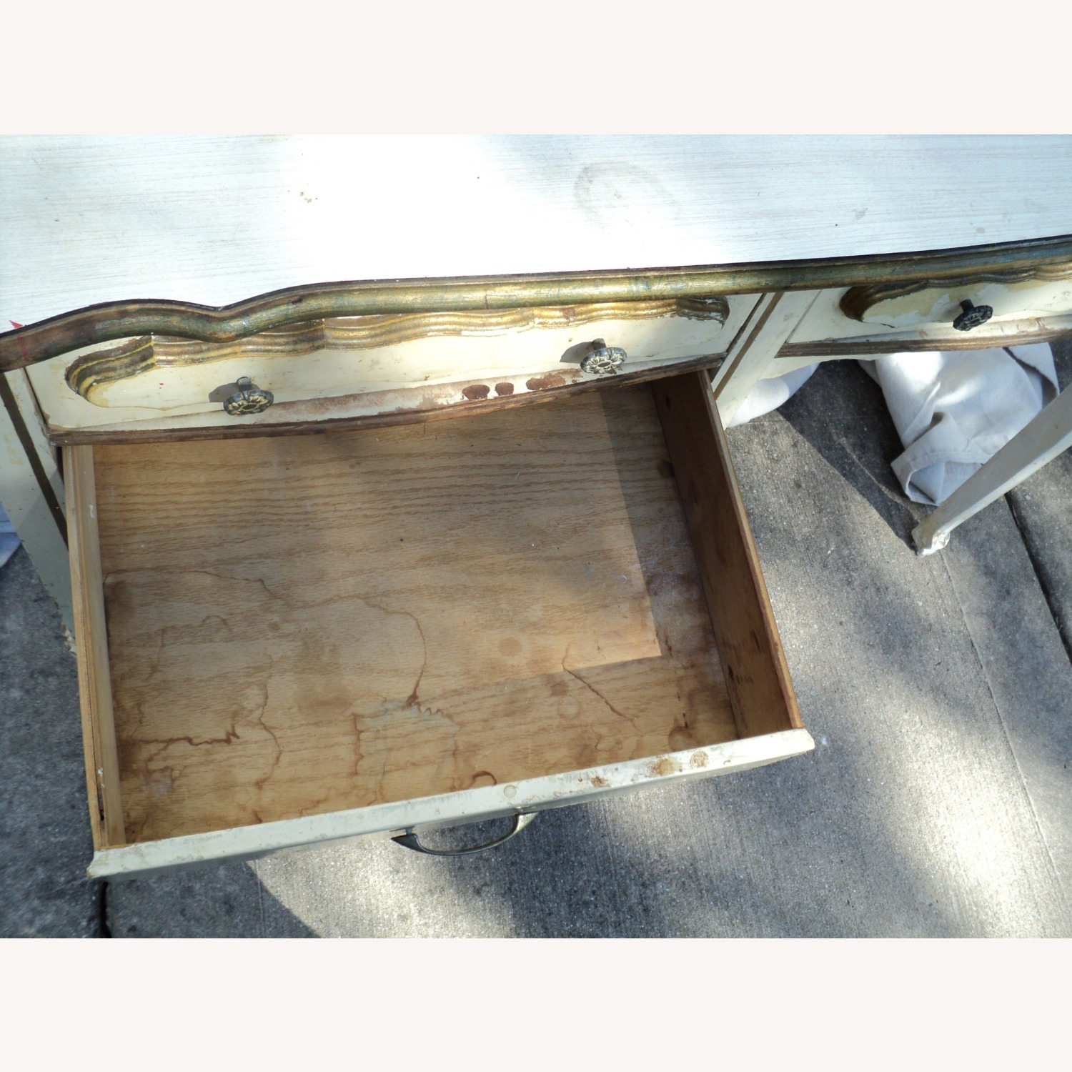 Vintage Baronet French Provincial Writing Desk - image-12