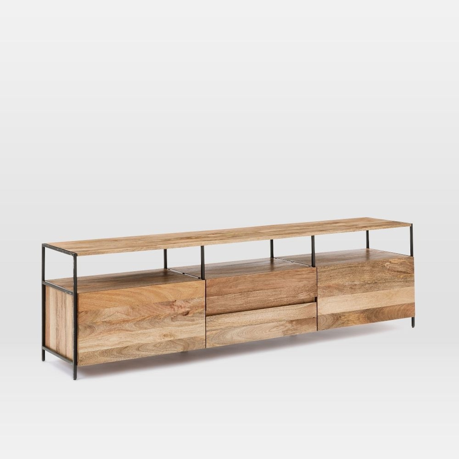 West Elm Industrial Storage Media Console - image-4