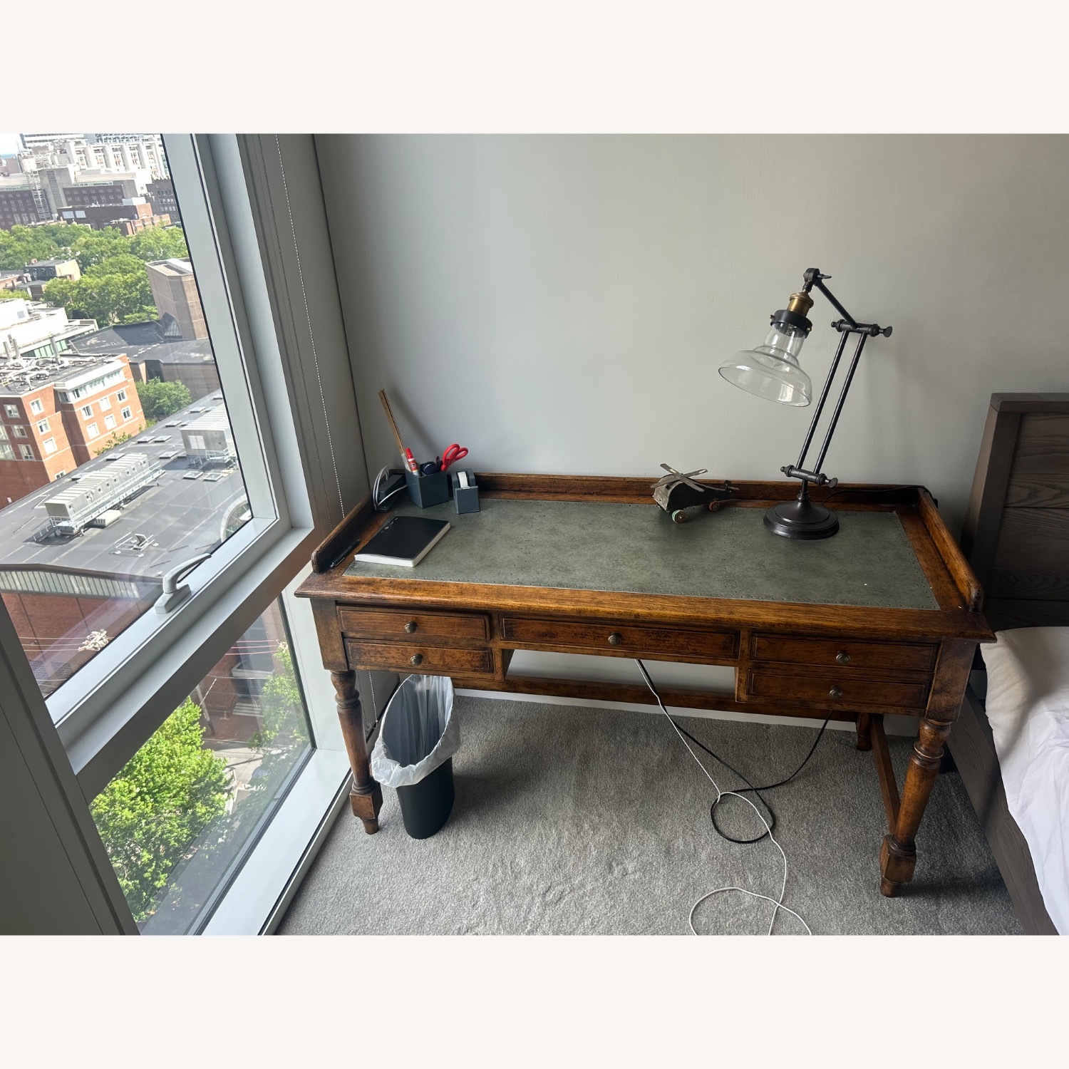  Desk in Burnished Oak - image-3