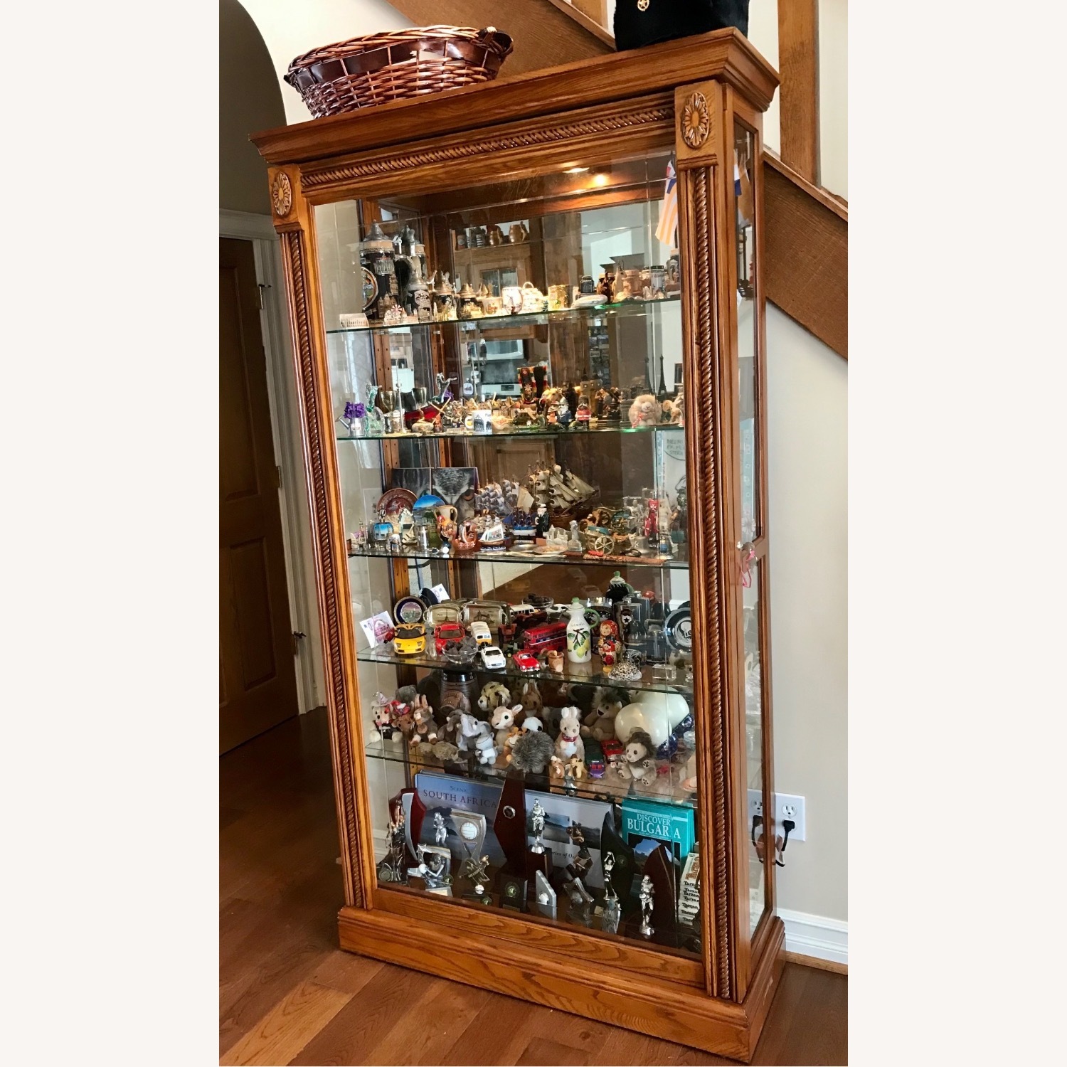 Hooker Furniture Light Brown Armoire - image-1