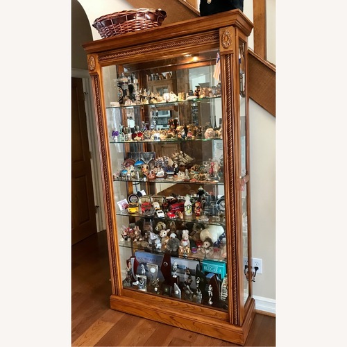 Used Hooker Furniture Light Brown Armoire for sale on AptDeco