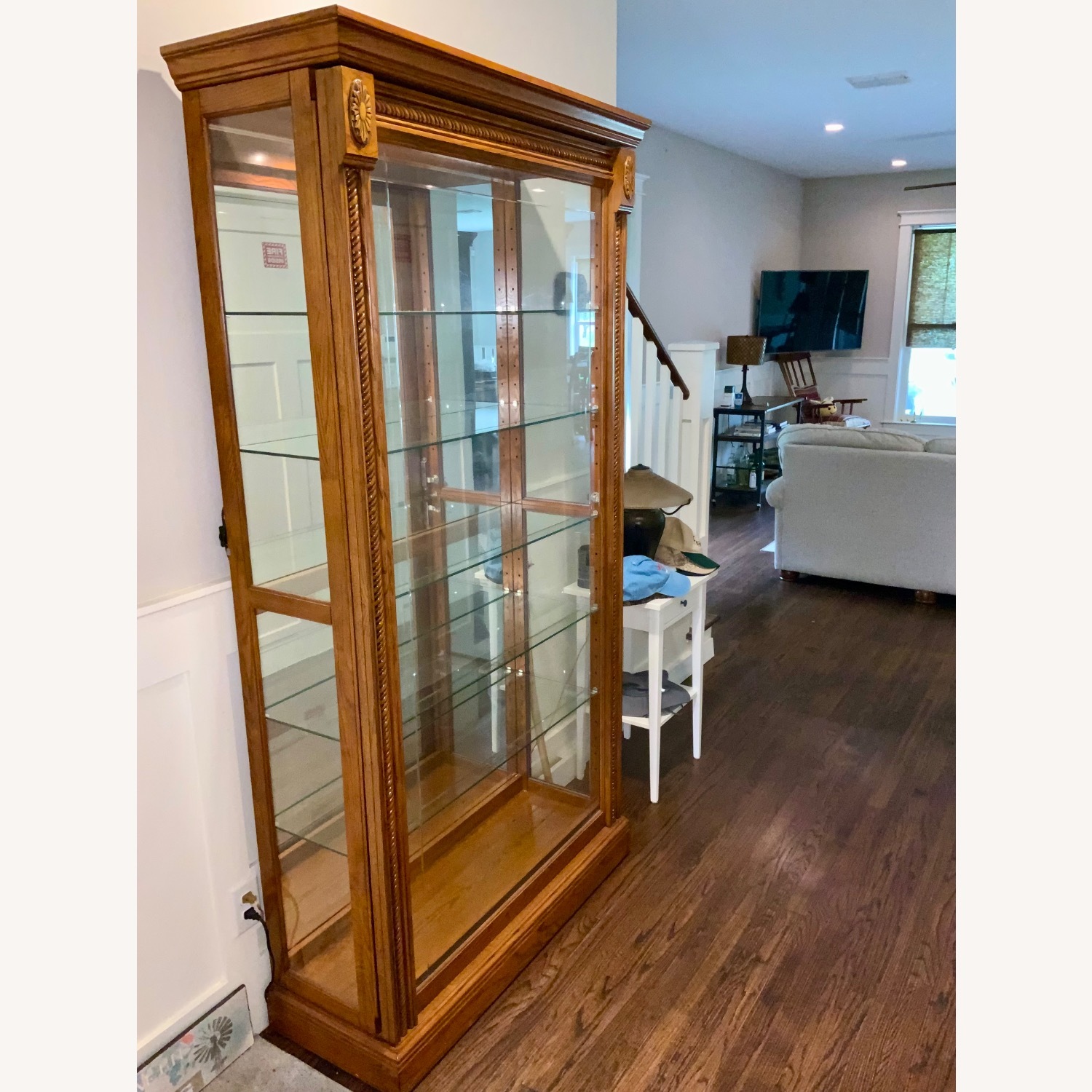 Hooker Furniture Light Brown Armoire - image-2