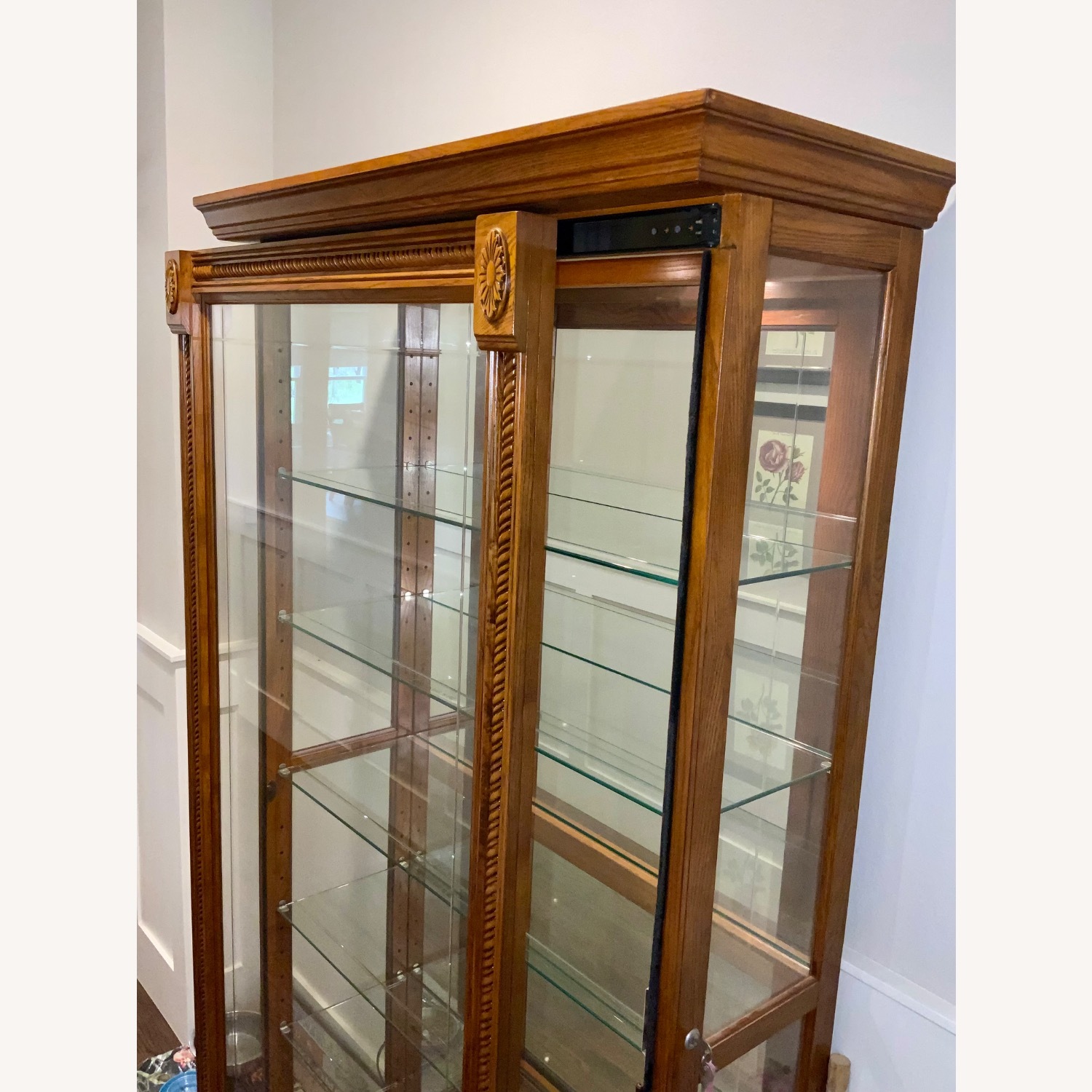 Hooker Furniture Light Brown Armoire - image-3