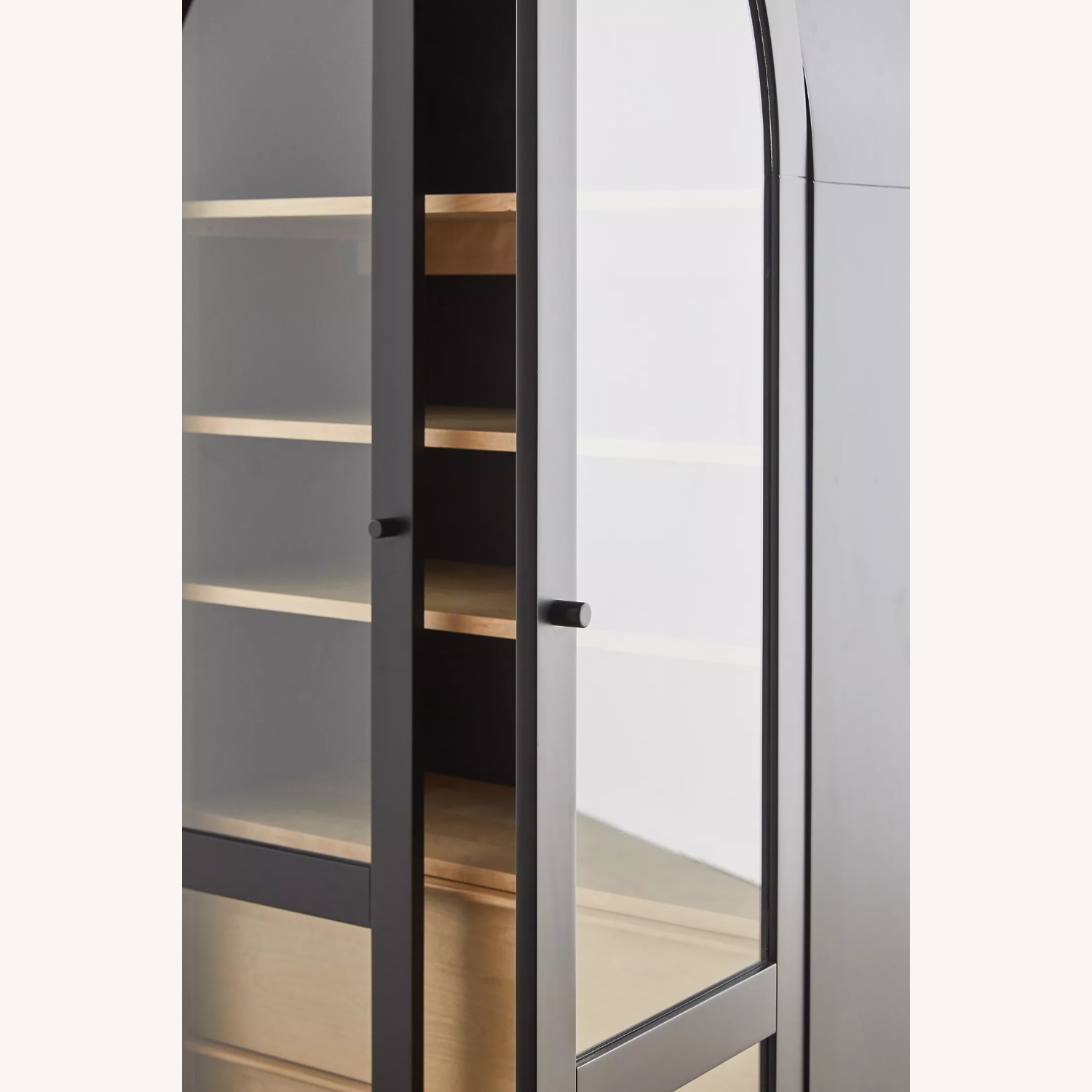 Urban Outfitters Black Mason Storage Cabinet - image-6
