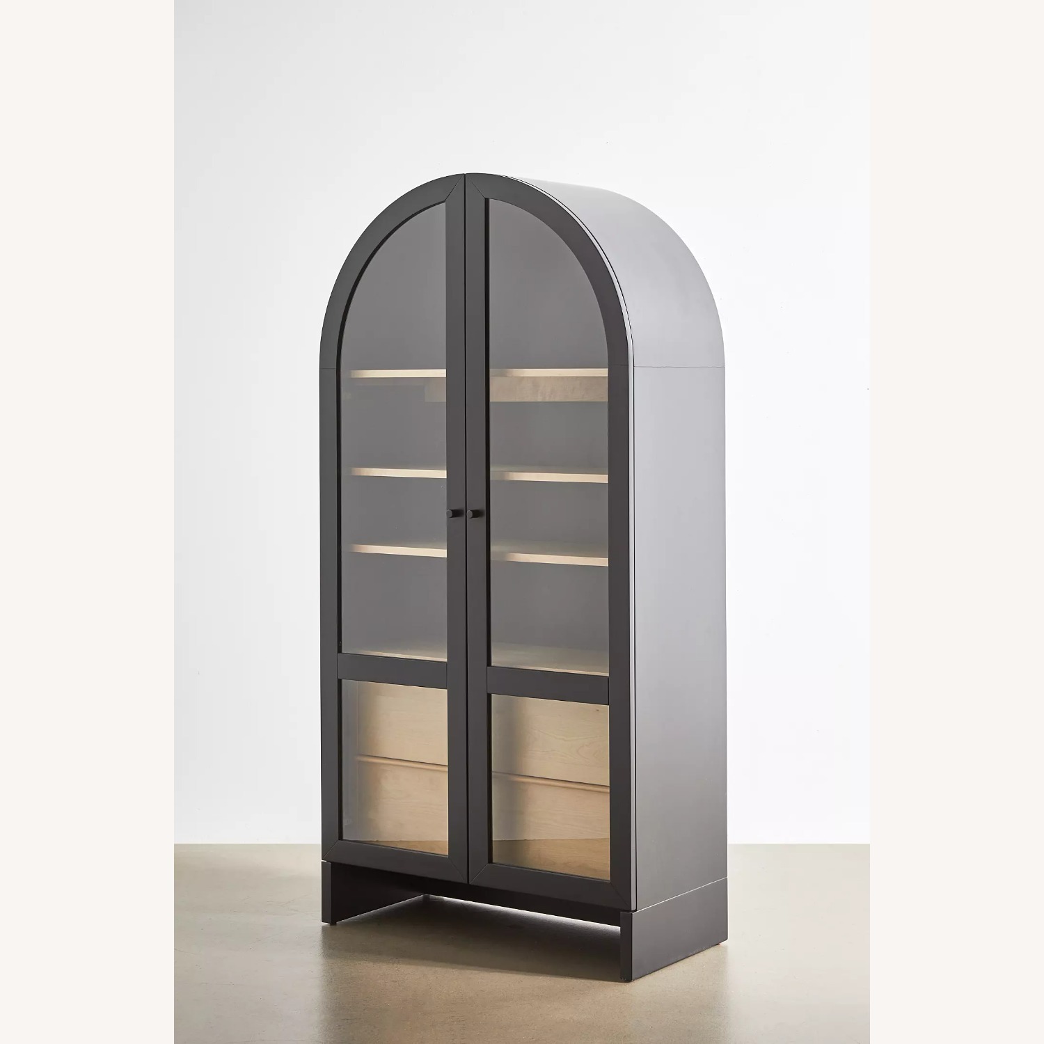 Urban Outfitters Black Mason Storage Cabinet - image-4