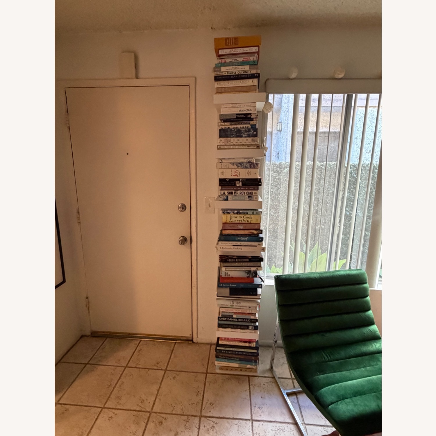 Book Shelf White Wood Bookcase - image-1