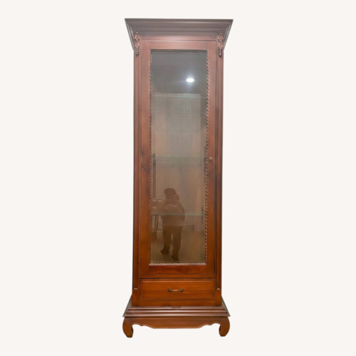 Used Dark Brown Armoire for sale on AptDeco