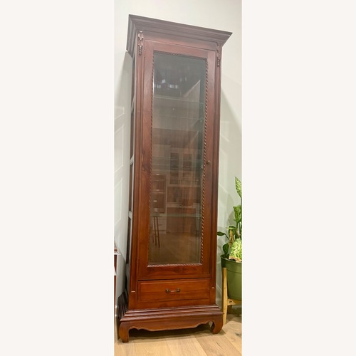Used Dark Brown Armoire for sale on AptDeco