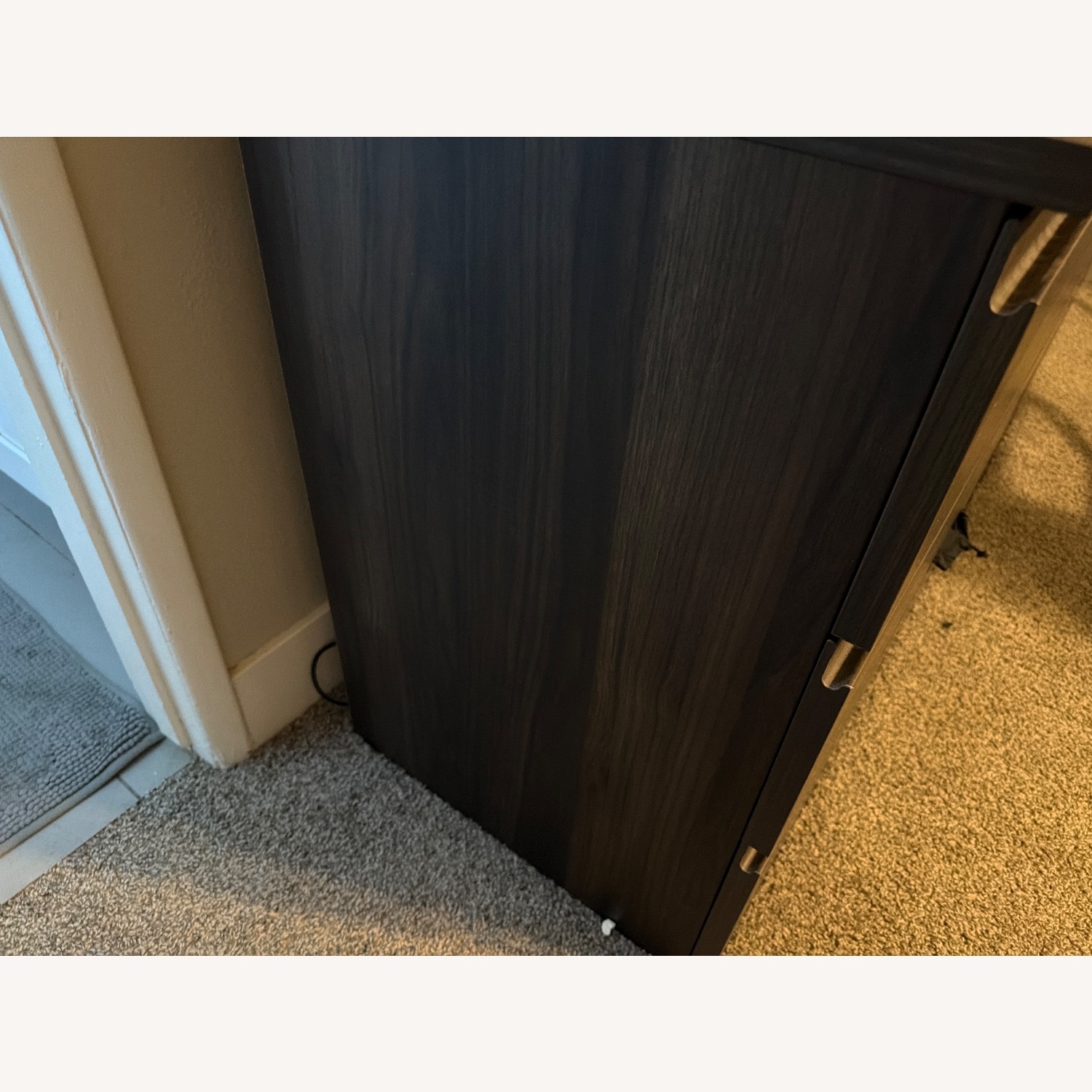 IKEA STORKLINTA Dark Brown Wood Dresser - image-3
