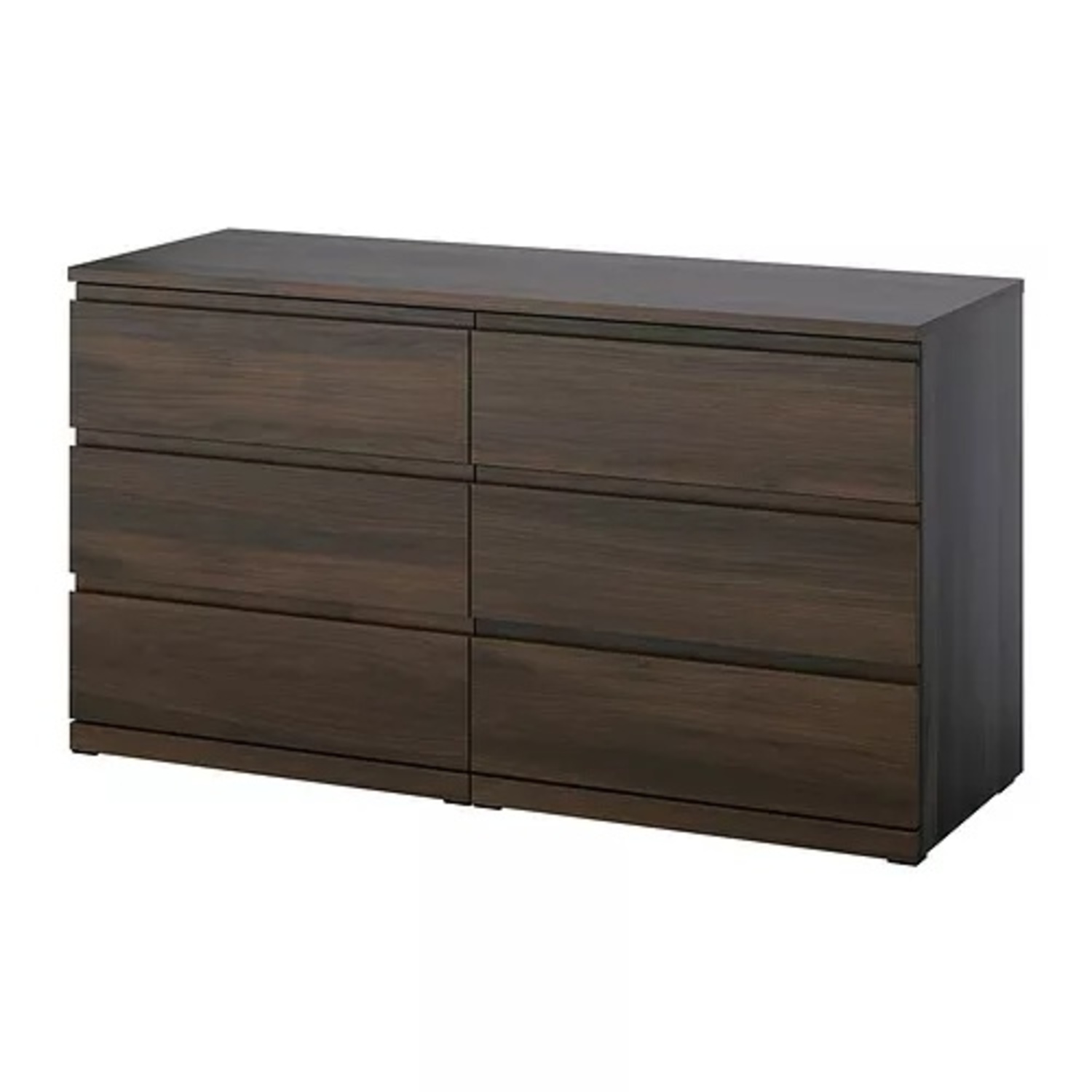 IKEA STORKLINTA Dark Brown Wood Dresser - image-5