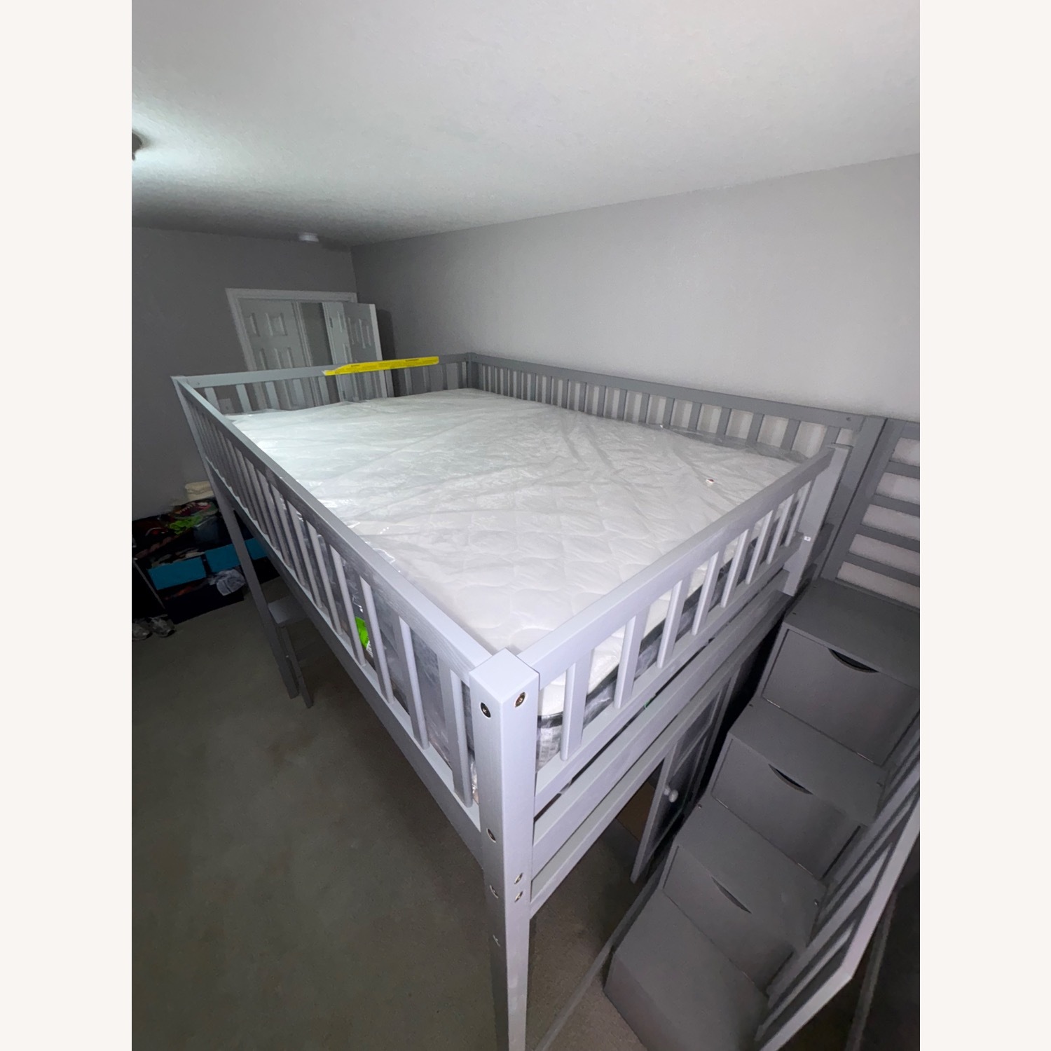 Bed Bath & Beyond Light Gray Wood Full Bunk Bed - image-14