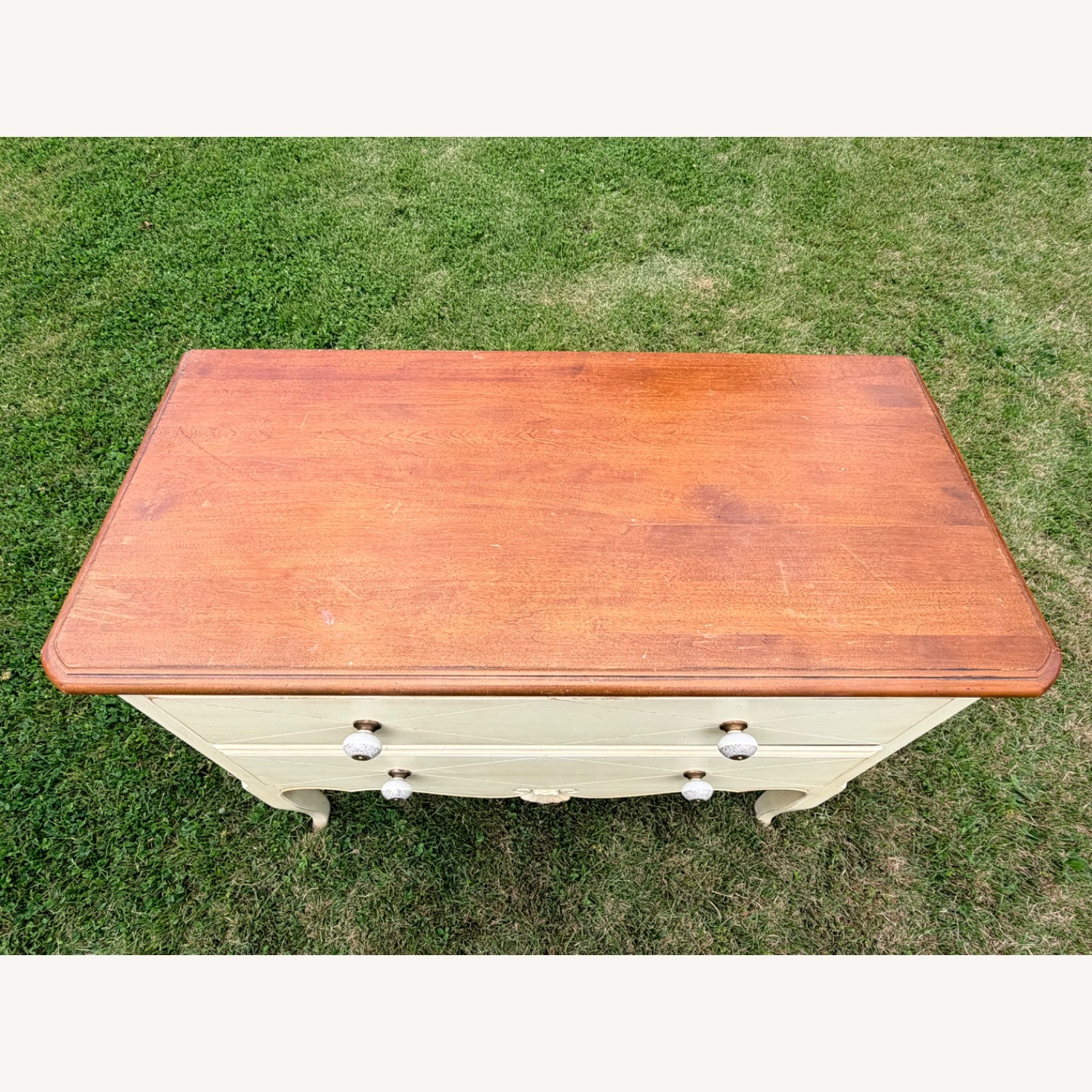 Ethan Allen Country French Wood Nightstand - image-5