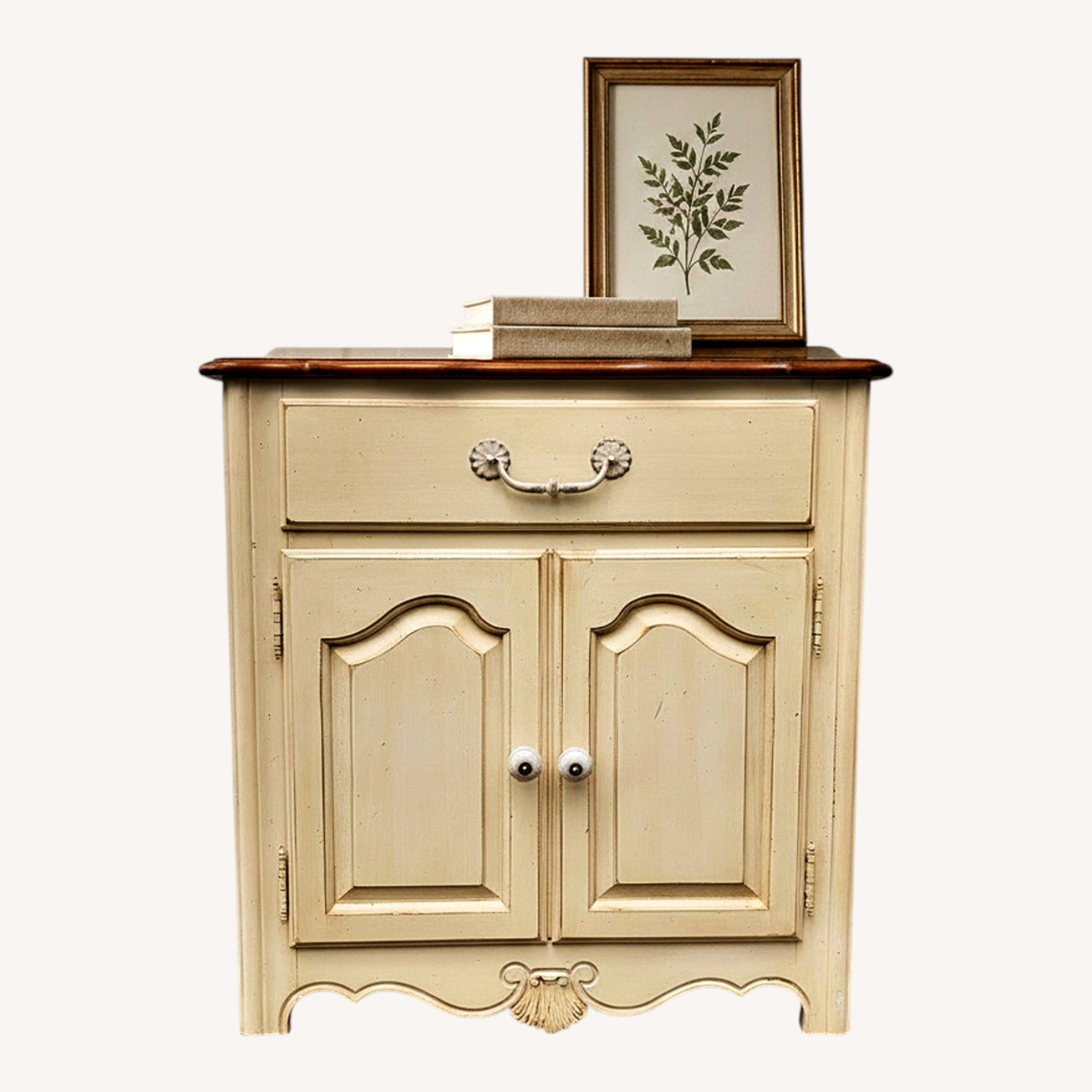 Ethan Allen Country French Wood Nightstand - image-6