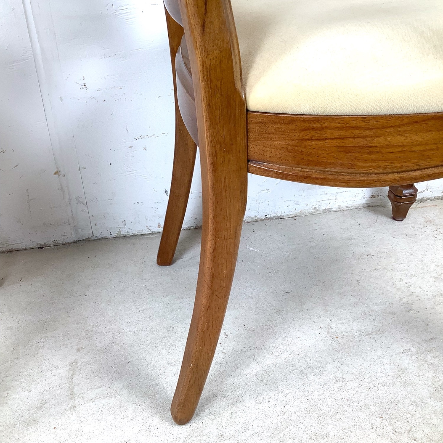 Pair Vintage Provincial Cane Back Armchairs - image-10