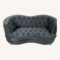 American Furniture Classics Light Gray Loveseat