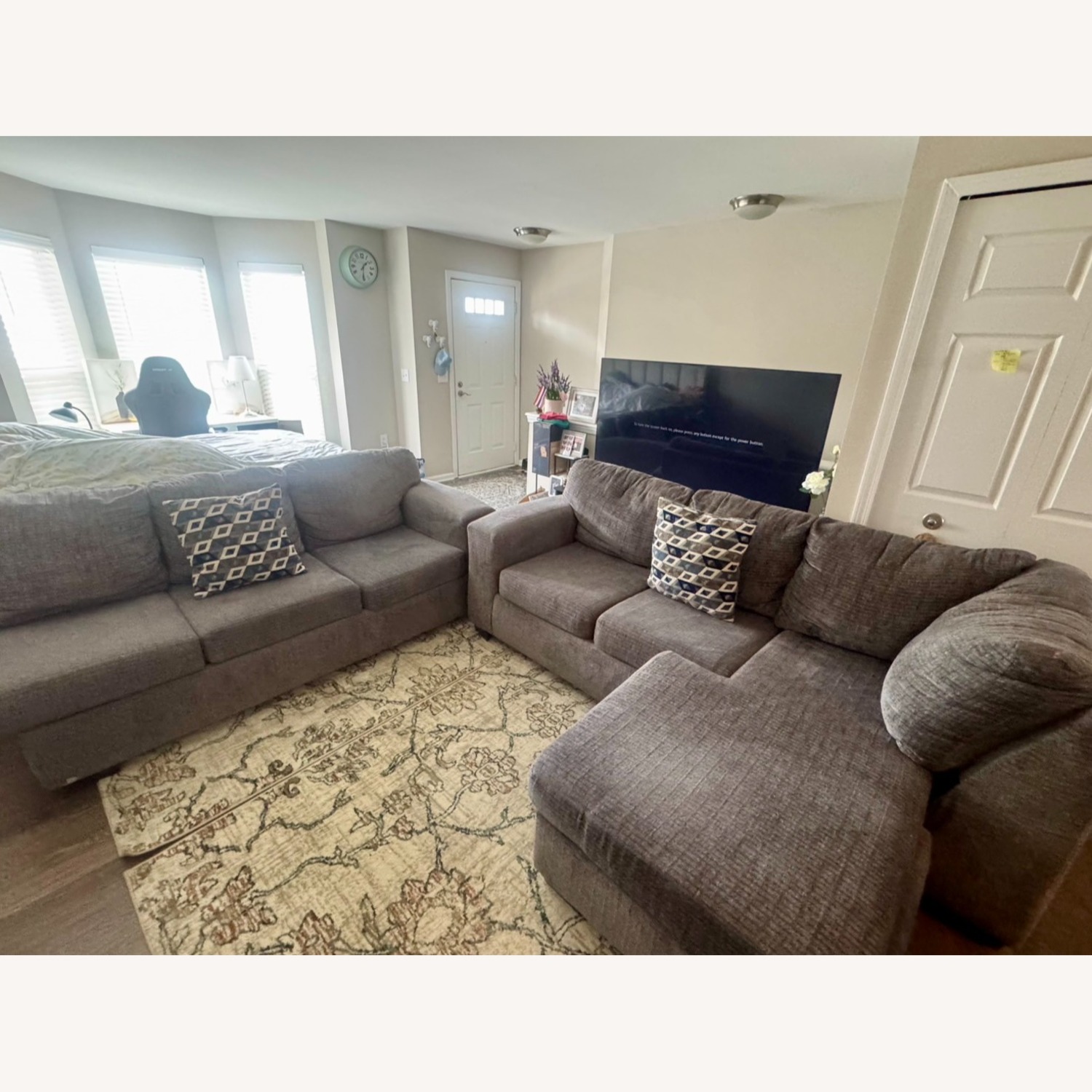Living Room Modern Modular L-Shape Sofa - image-5