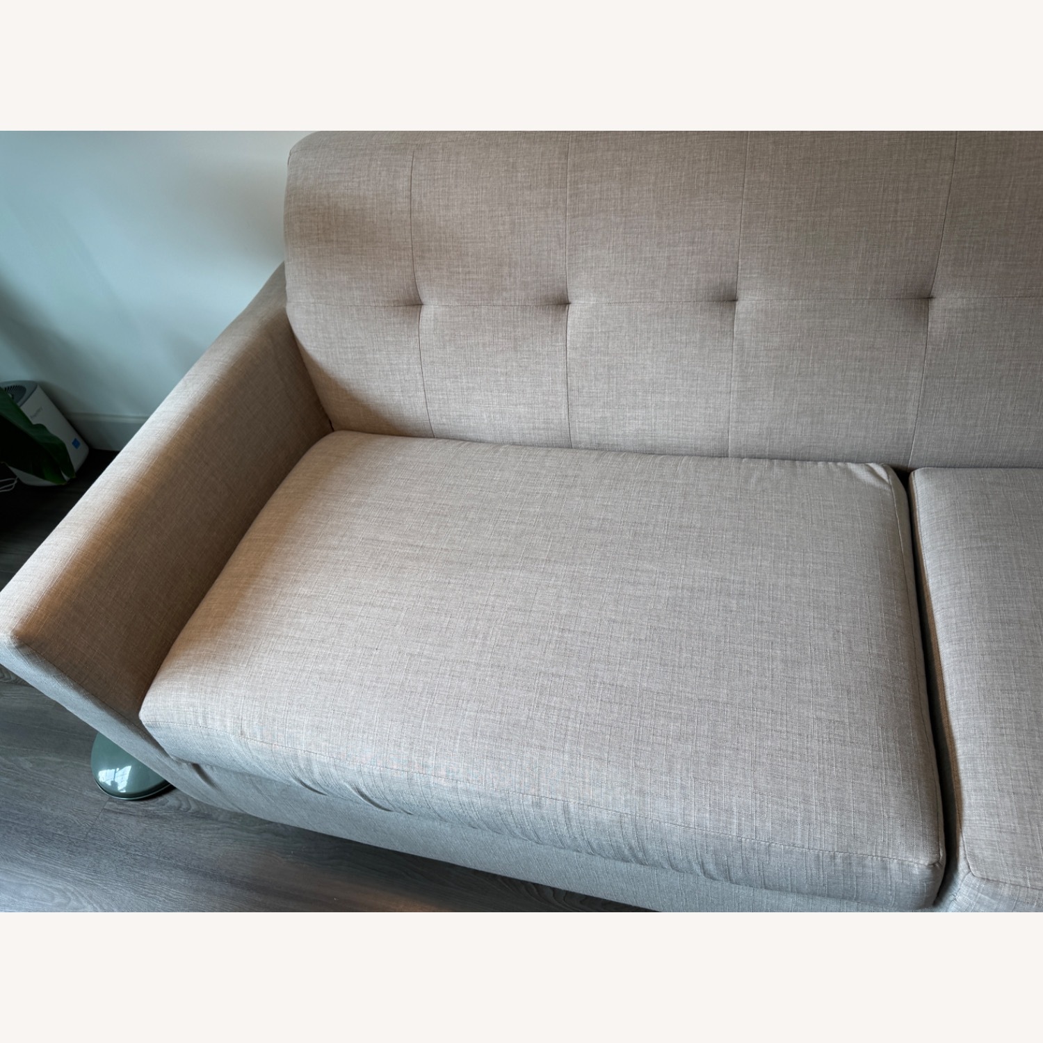 Joybird Hughes Natural Fabric Sleeper Sofa - image-3
