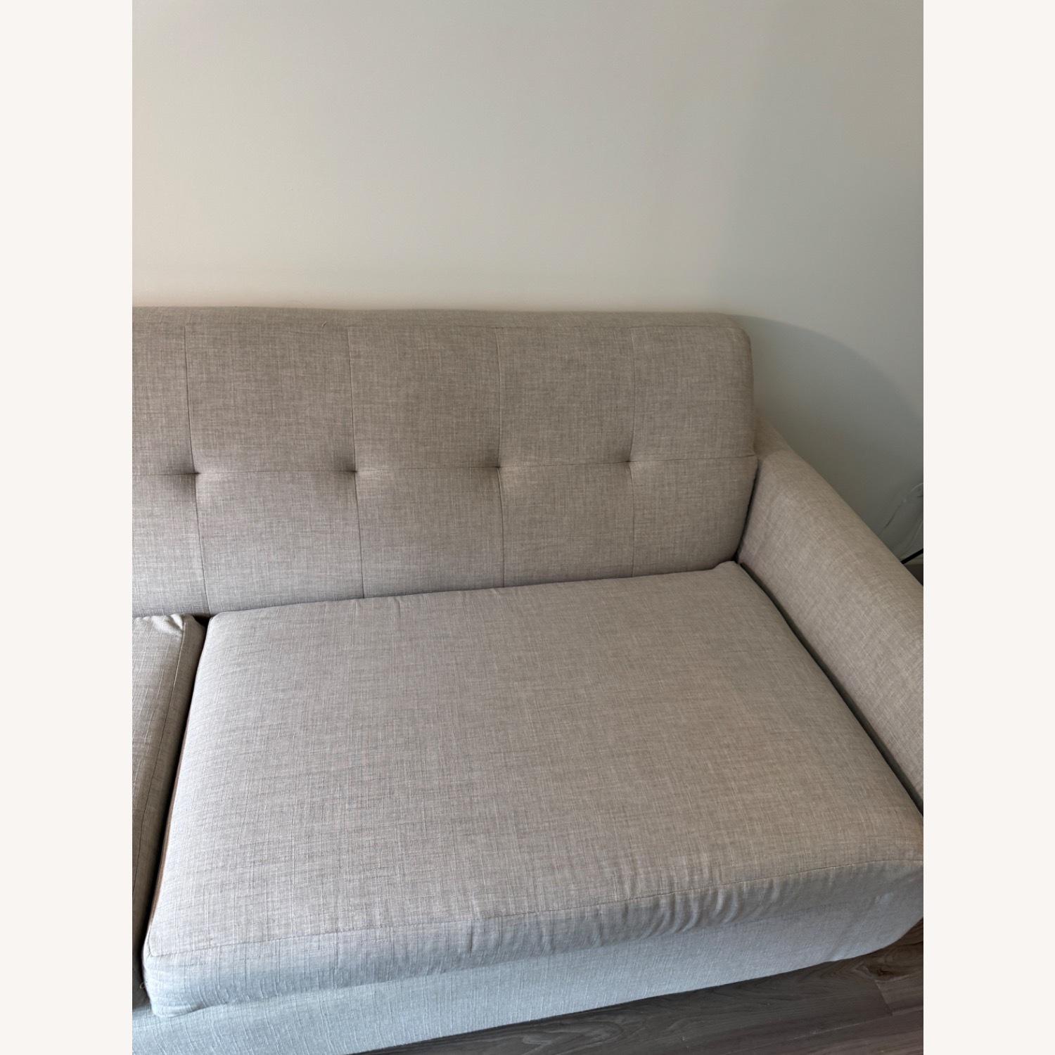 Joybird Hughes Natural Fabric Sleeper Sofa - image-2