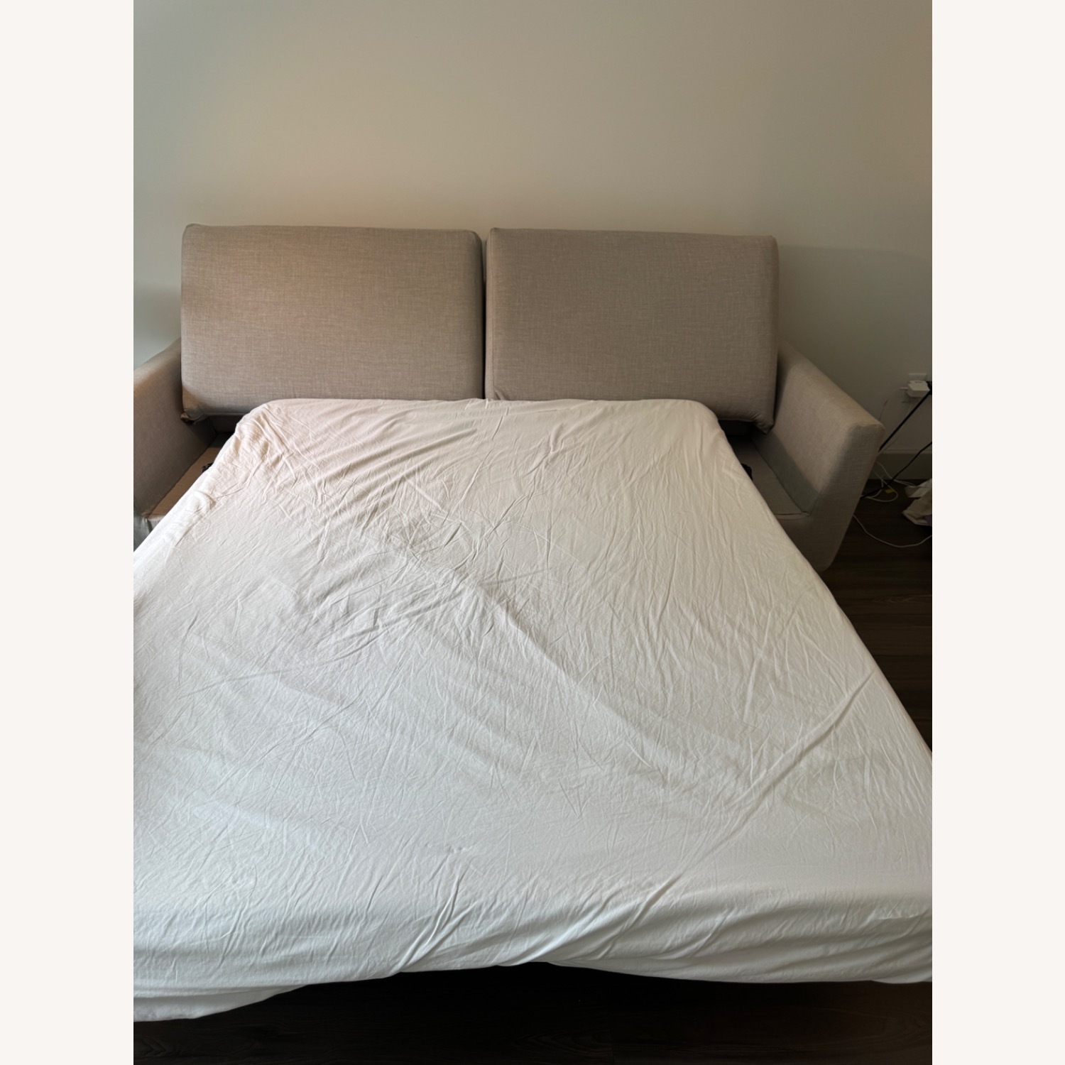 Joybird Hughes Natural Fabric Sleeper Sofa - image-5